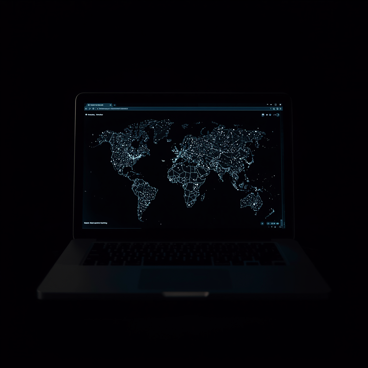 A darkened digital landscape symbolizes the collapse of a hidden empire built on anonymity, belief, and illusion.