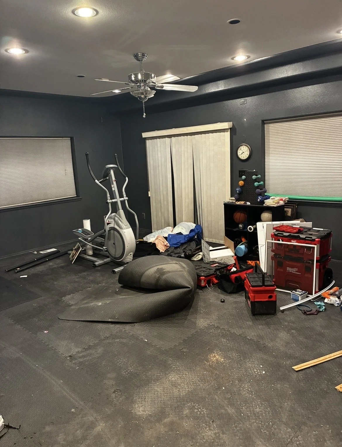 Before Paint and Junk Removal