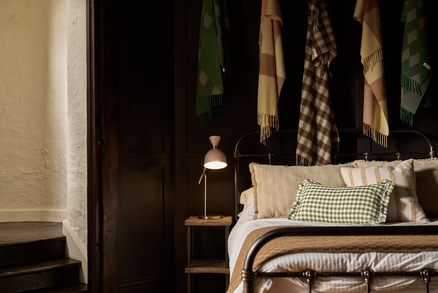 Bedroom interior at The Tower, Portobello