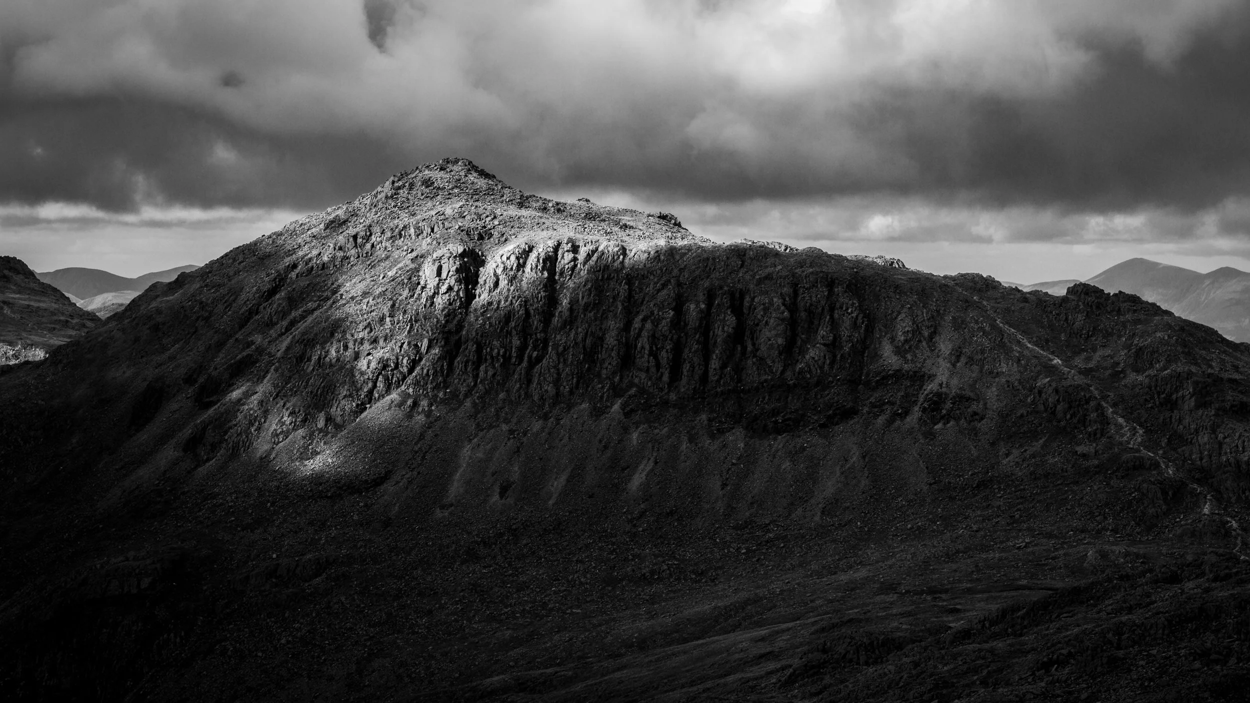 Bowfell Bathing in Light, 2019