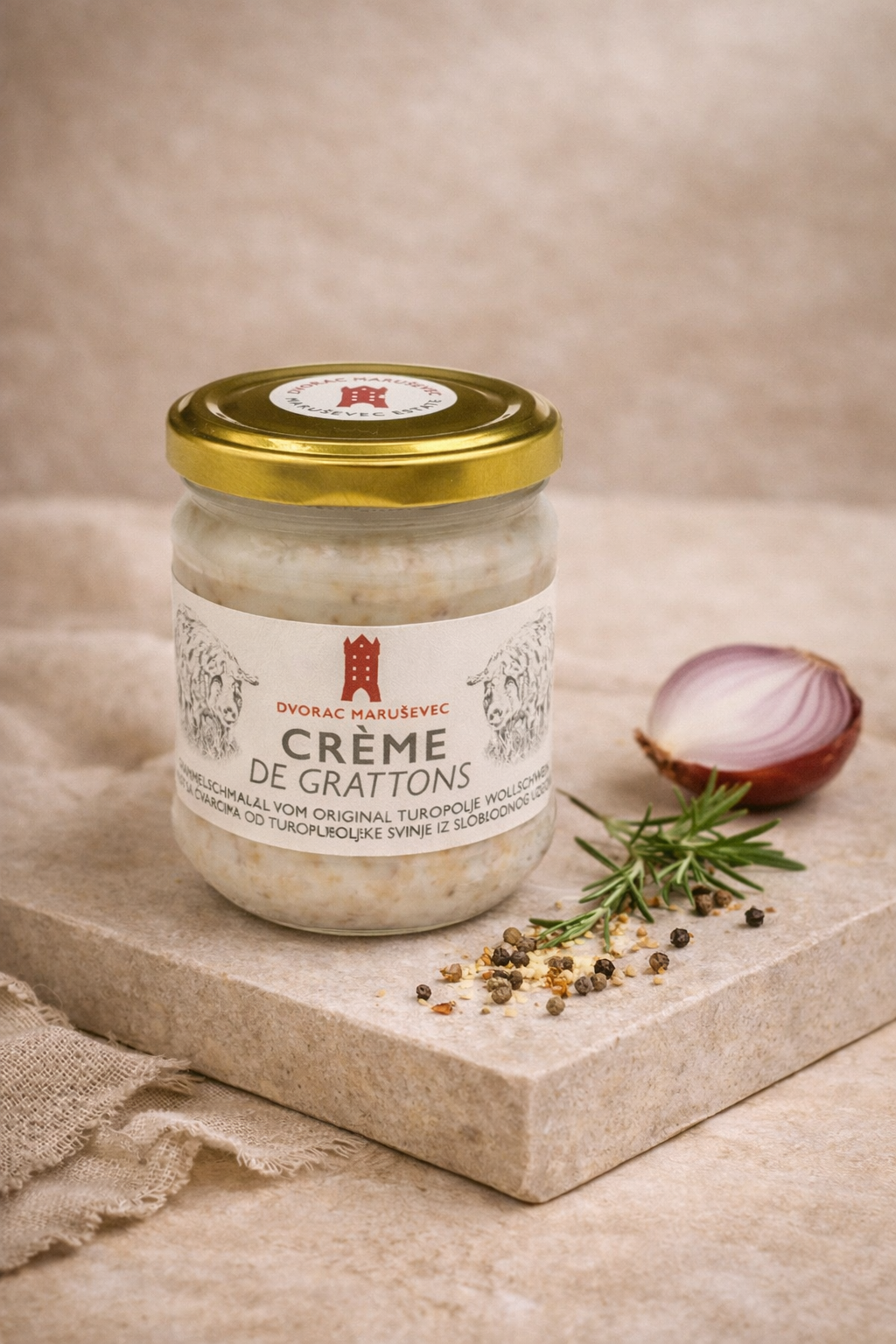 Crème de Grattons | crackling lard spread