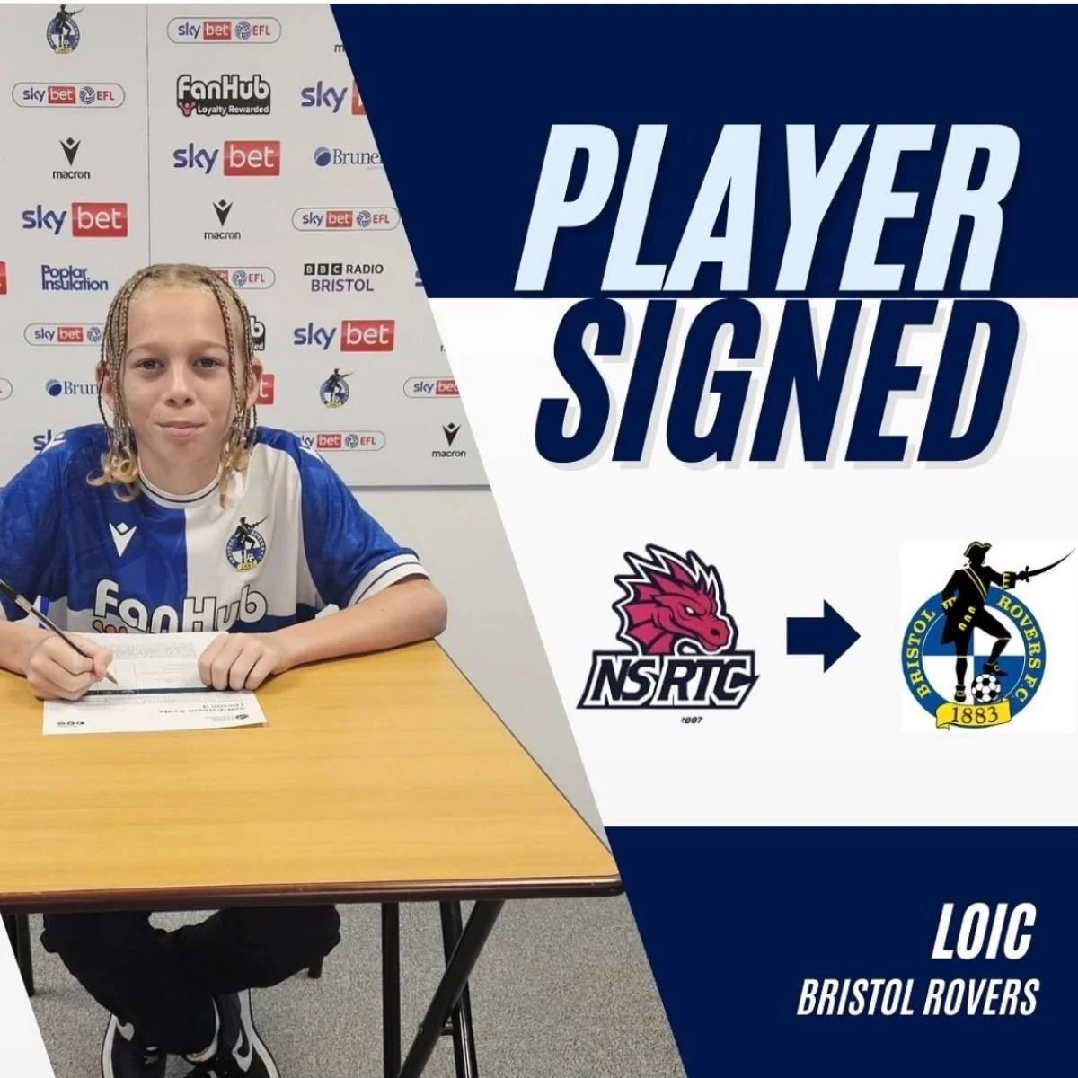 North Somerset player signs contract