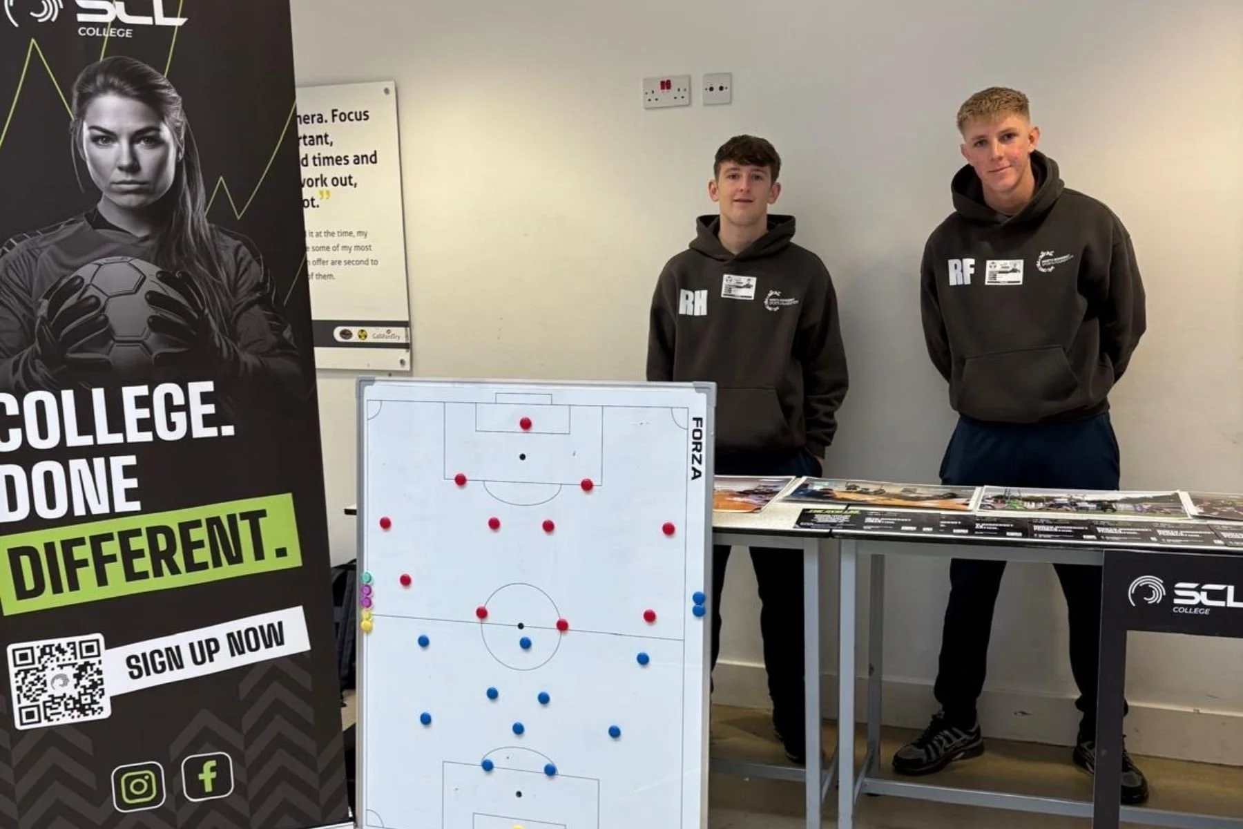 North Somerset Sports Foundation p16 students representing the college at an external event