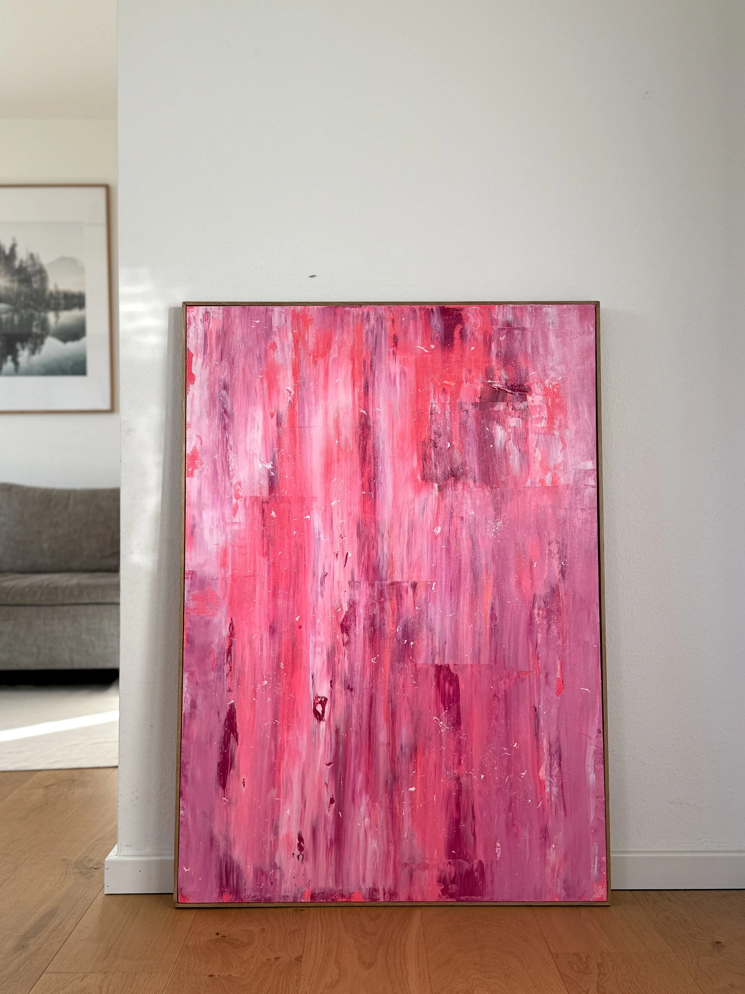 Free to be Wild | 70x100 cm | Acryl auf Leinwand | 960.- inkl. Rahmen und Lieferung innerhalb DL | Verfügbar