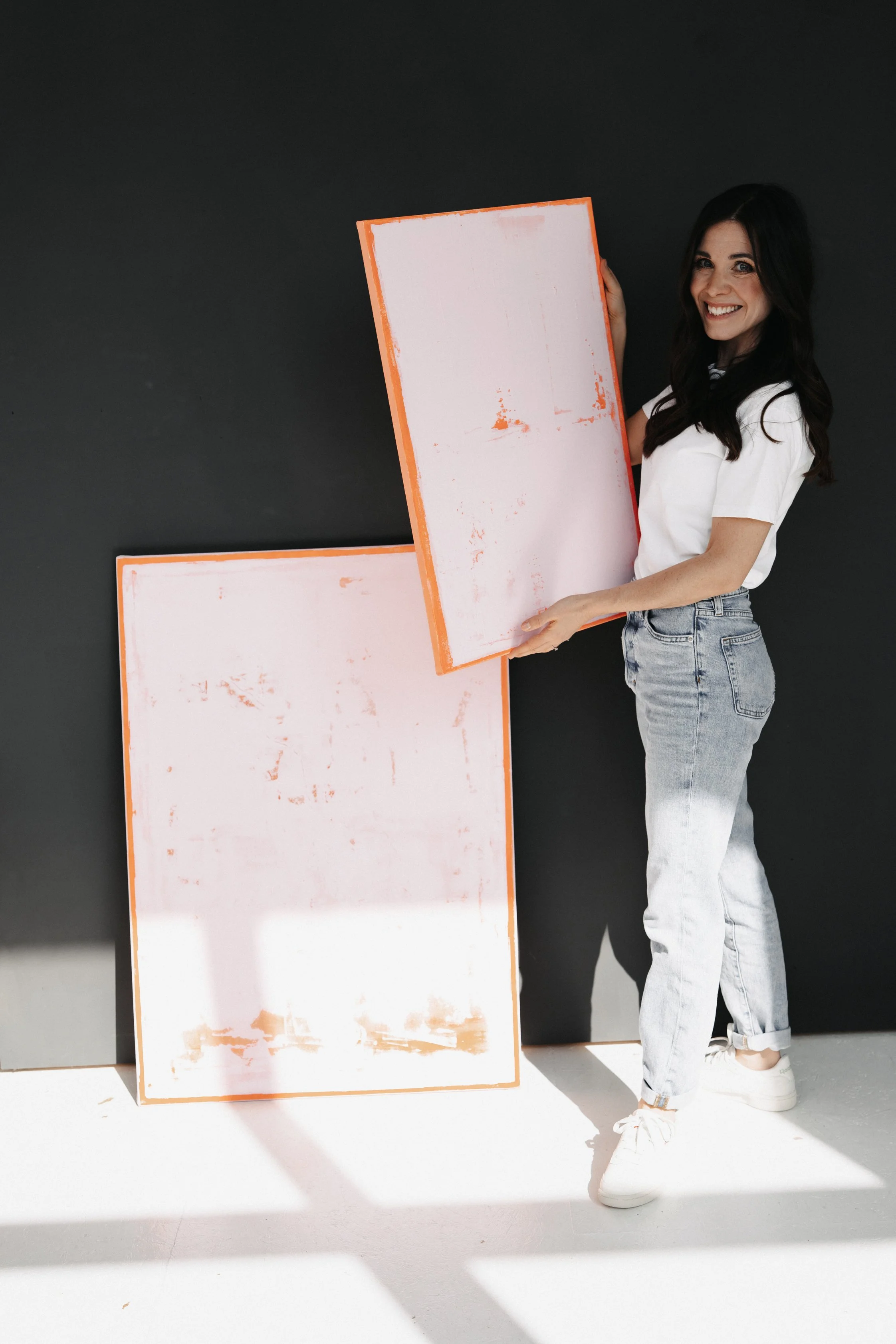 v. l.: Neon (70x100 cm) und Neon II (50x70 cm / 265.- | Verfügbar)