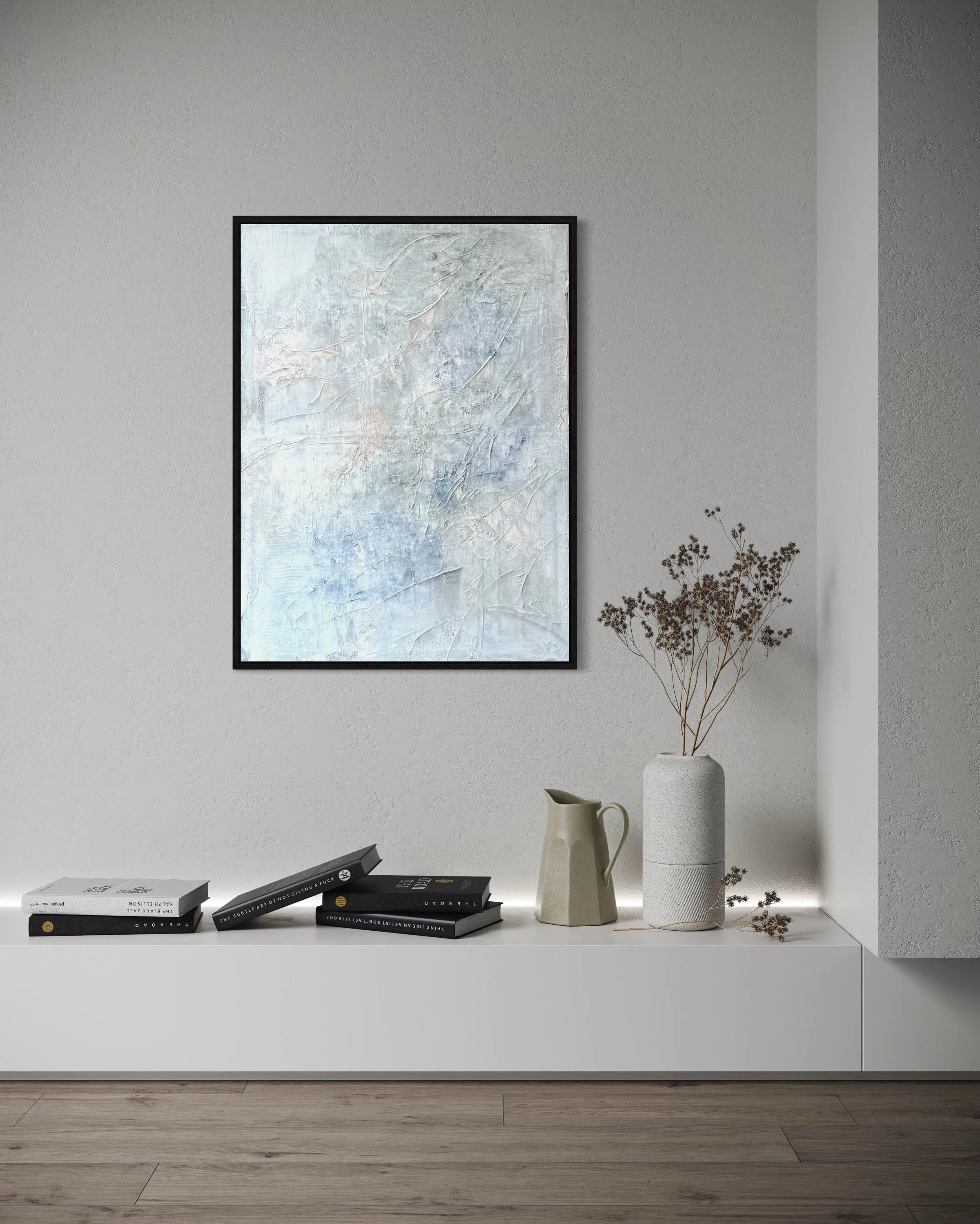 Structures | 60x80 cm | Acryl auf Leinwand | 420.- | Verfügbar