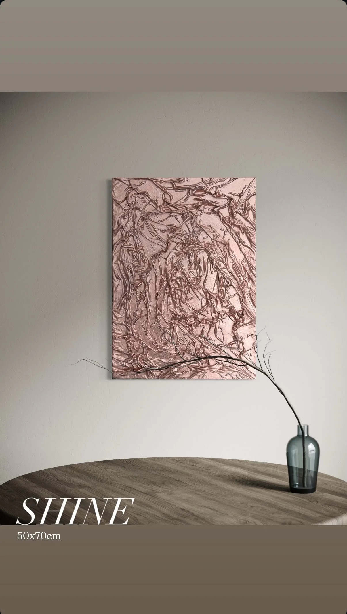 Shine | 50x70 cm | Mixed Media | 285.- | Verfügbar