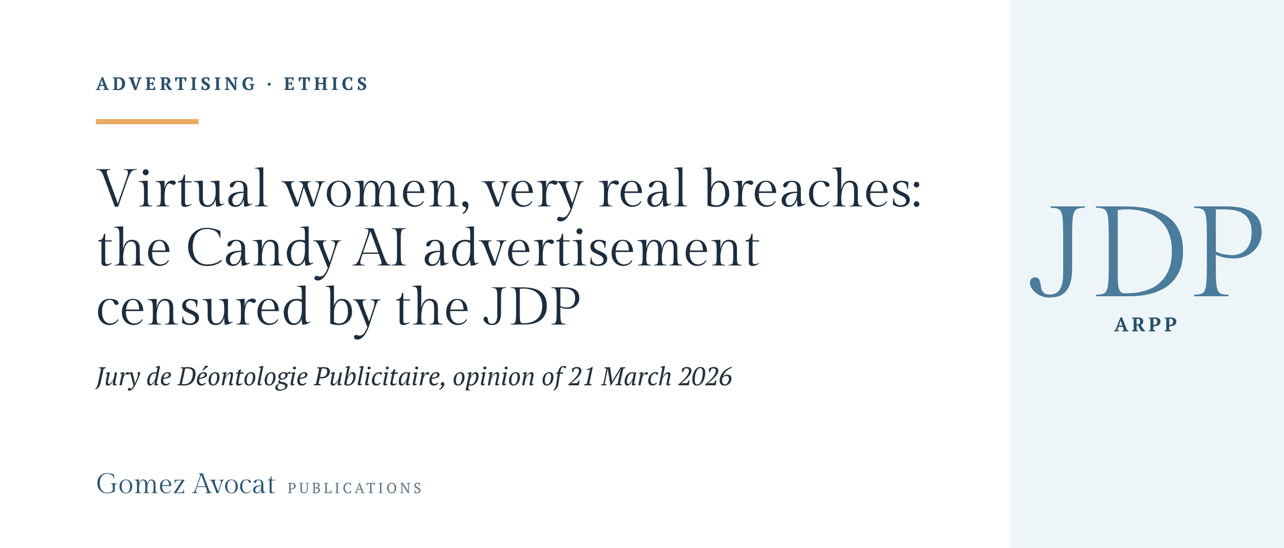 Virtual women, very real breaches: the Candy AI advertisement censured by the JDP