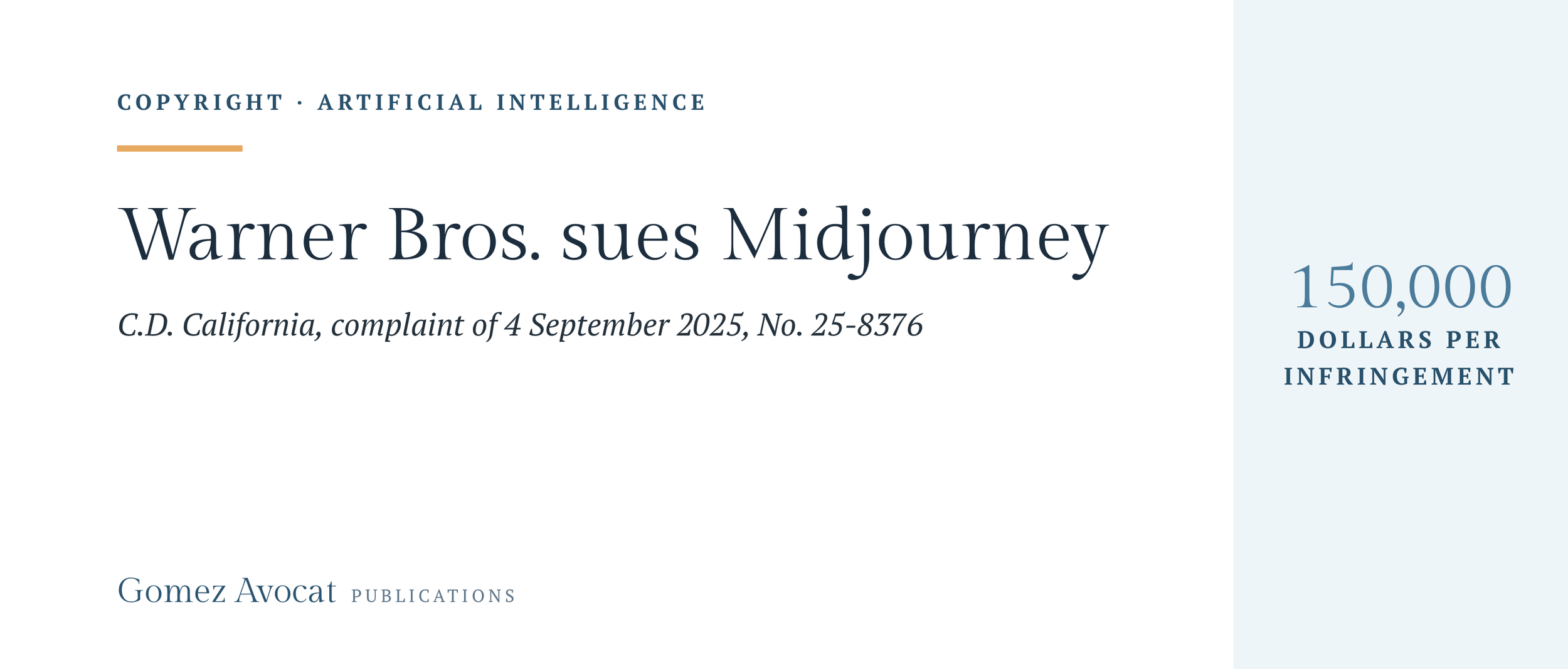 Warner Bros. sues Midjourney