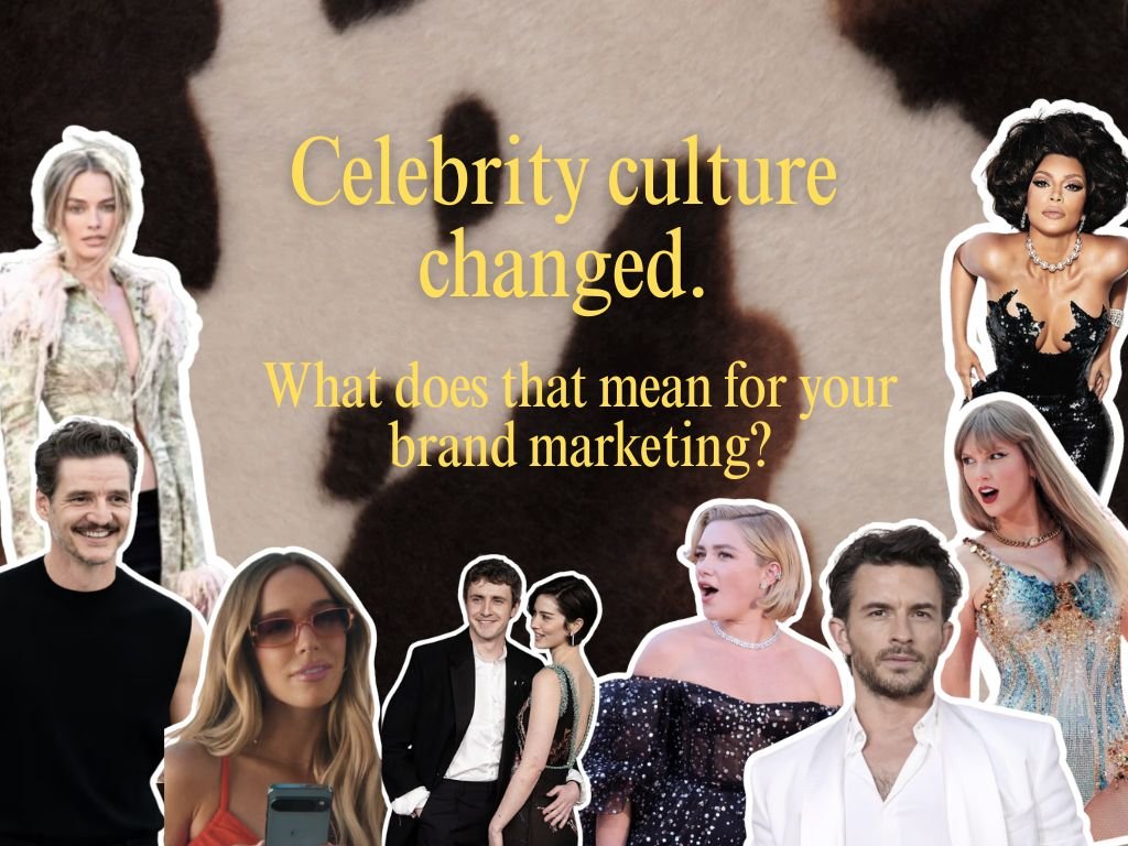 Celebrity Culture Changed. And It Quietly Rewrote the Rules of Brand Marketing.