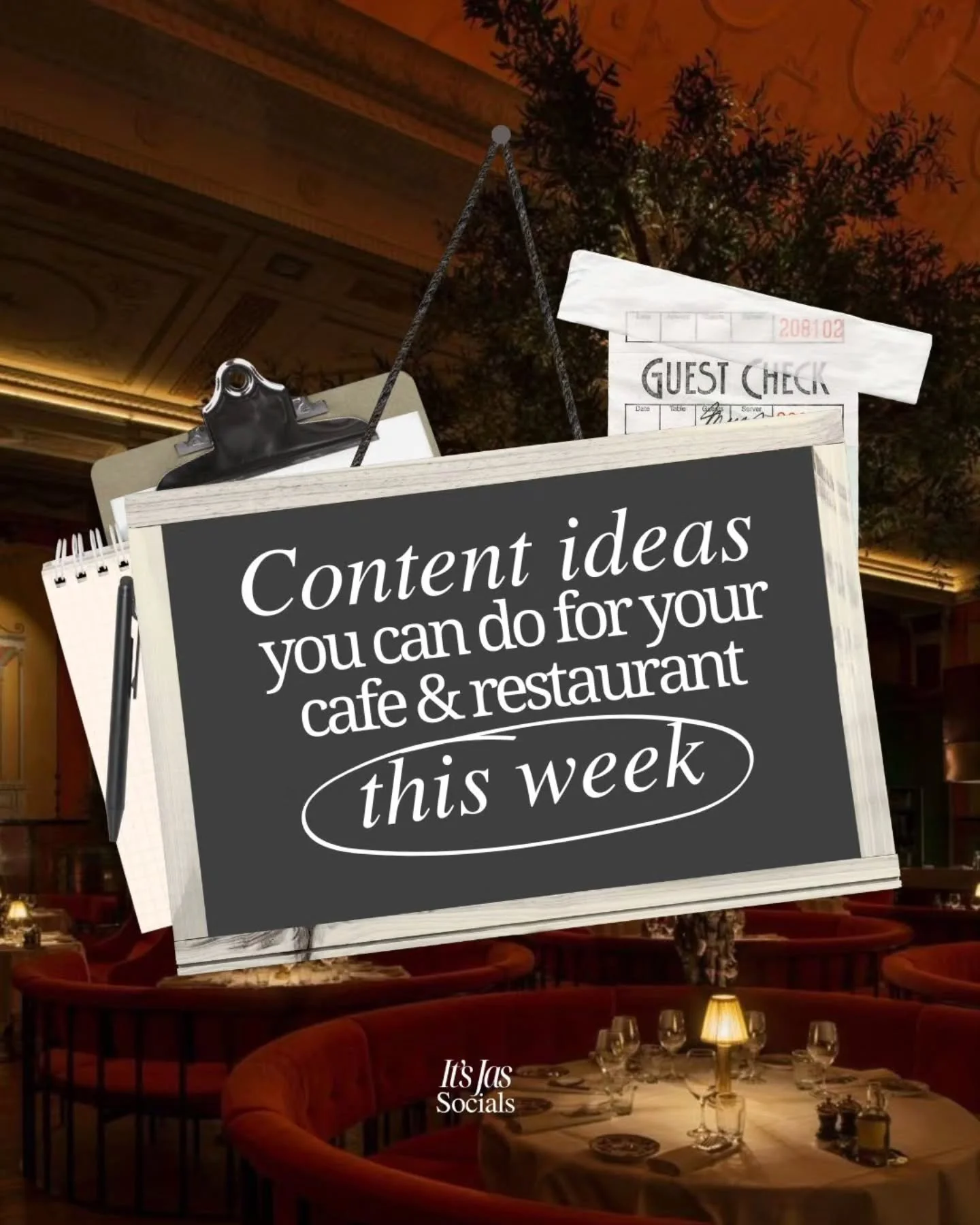 If you&rsquo;re an F&amp;B owner and you feel &ldquo;stuck&rdquo; with content&hellip; I get it. 🍽️✨

Running a restaurant means your mind is everywhere. Guests, staff, suppliers, service flow.

So thinking of what to post often becomes the last thi