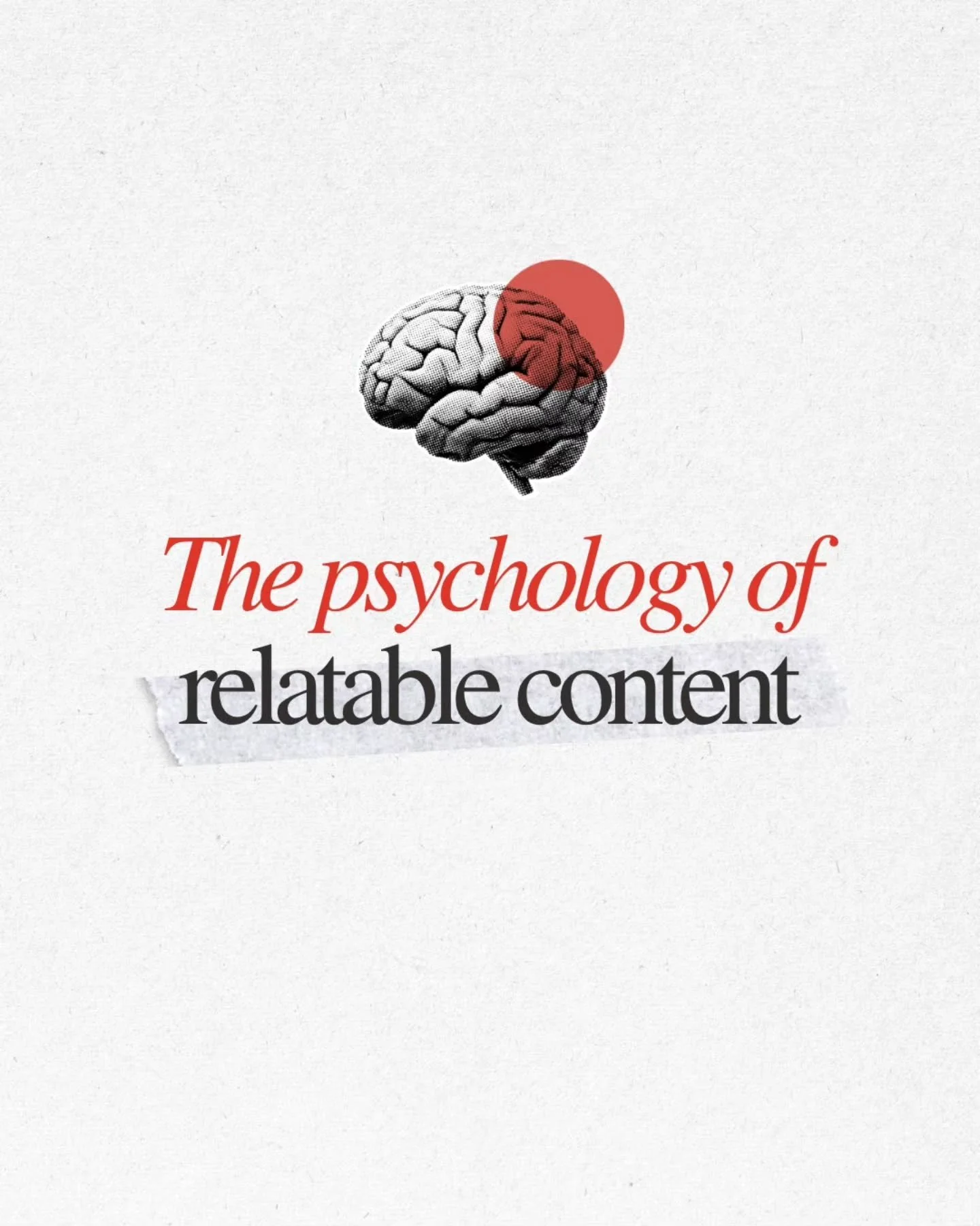 Everything is science. (Even on social media!) 👀

Learning why people stop at one post and keep scrolling past another is the best way to produce content your audience actually engages with.

And it all comes down to one thing &mdash; recognition.

