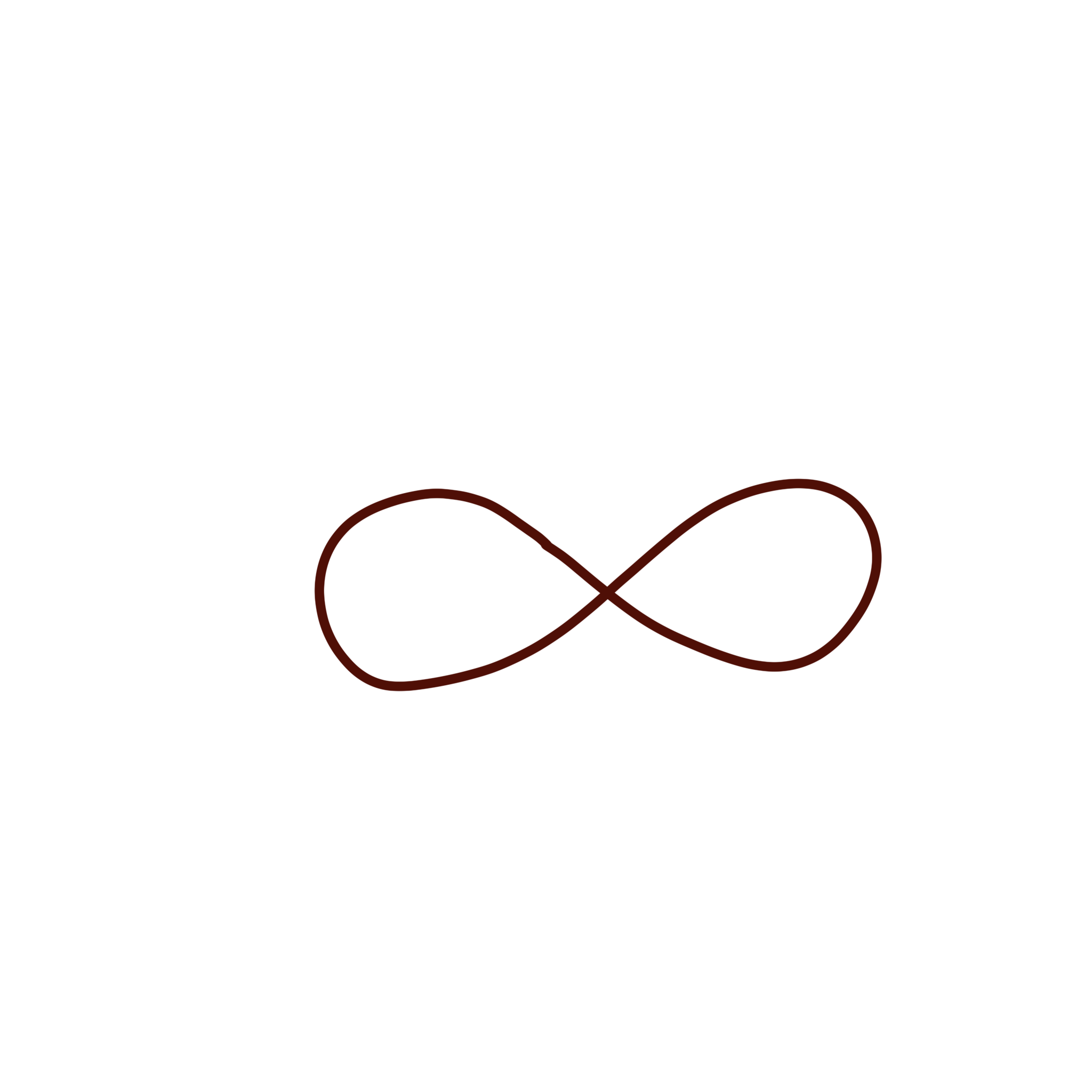 Un dessin de trois cœurs rouges et un cœur noir sur un fond noir.