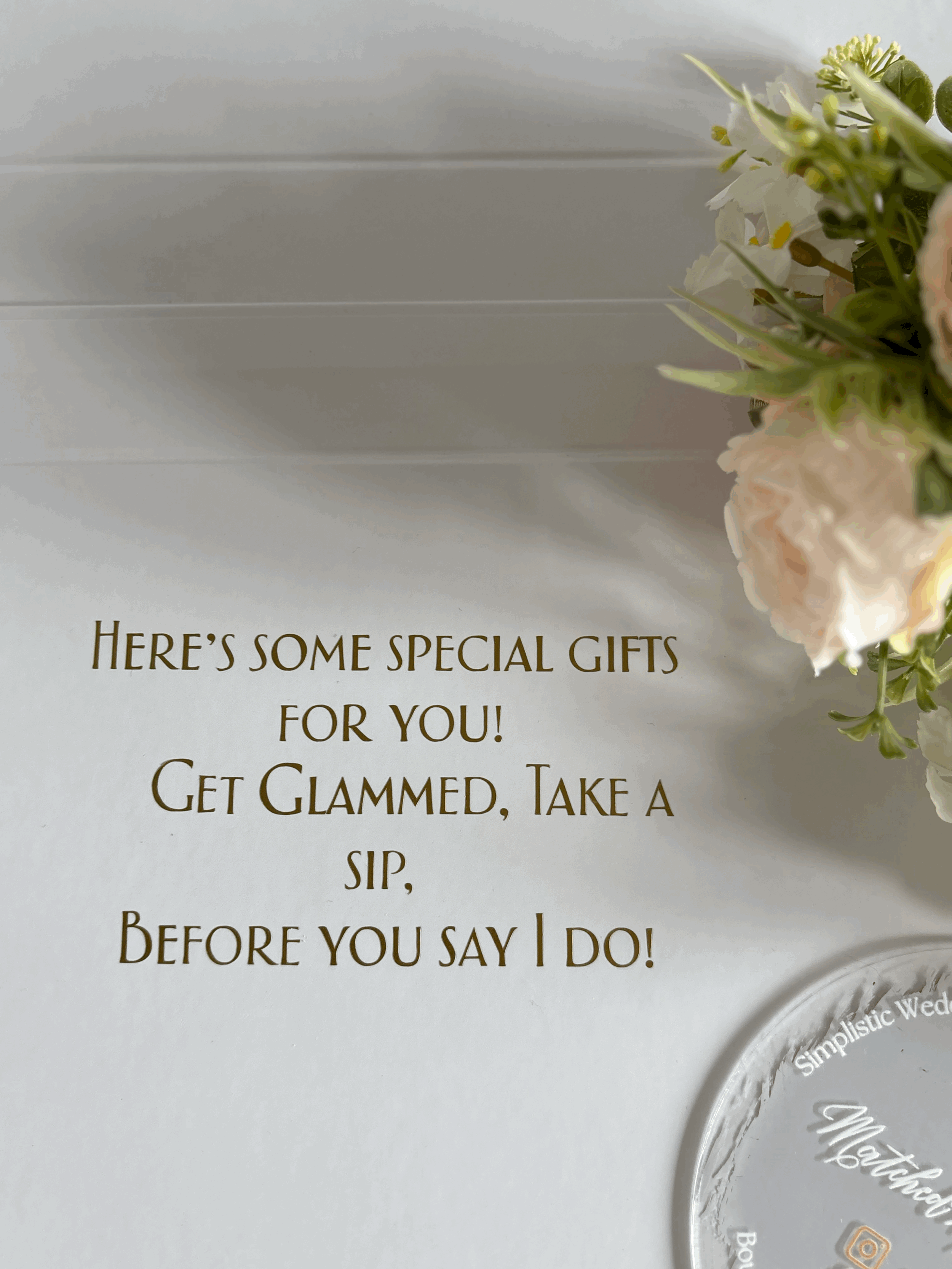 Special Gifts Message