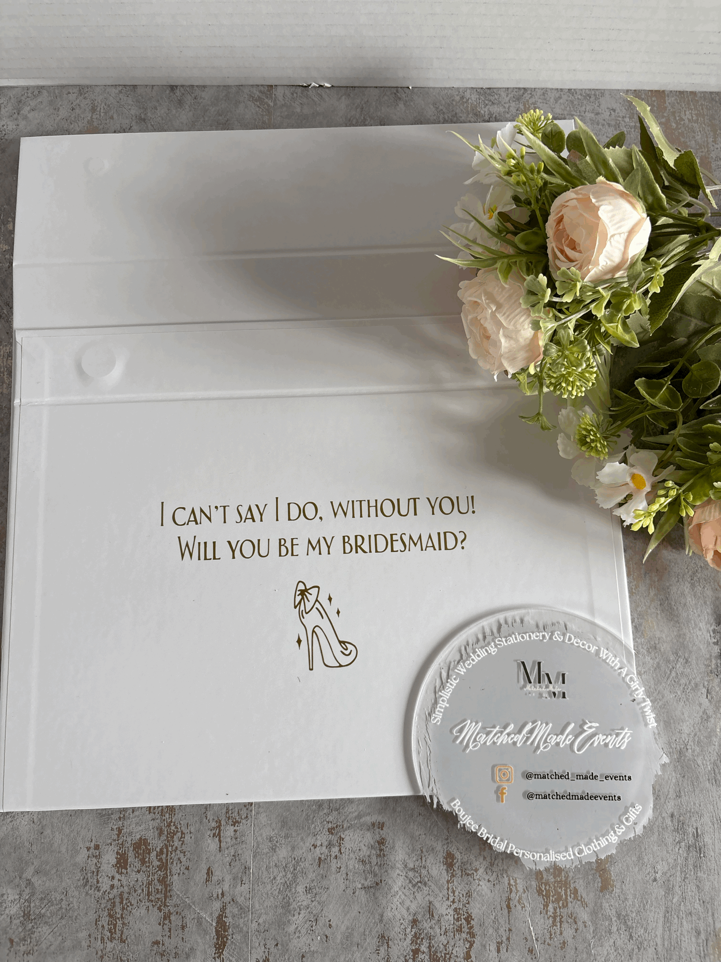 Can't Say I Do Message