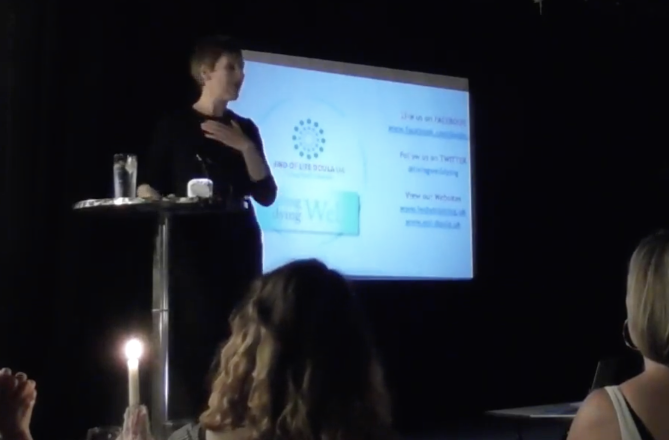 LI Mills - Talking about her work as an End of Life Doula