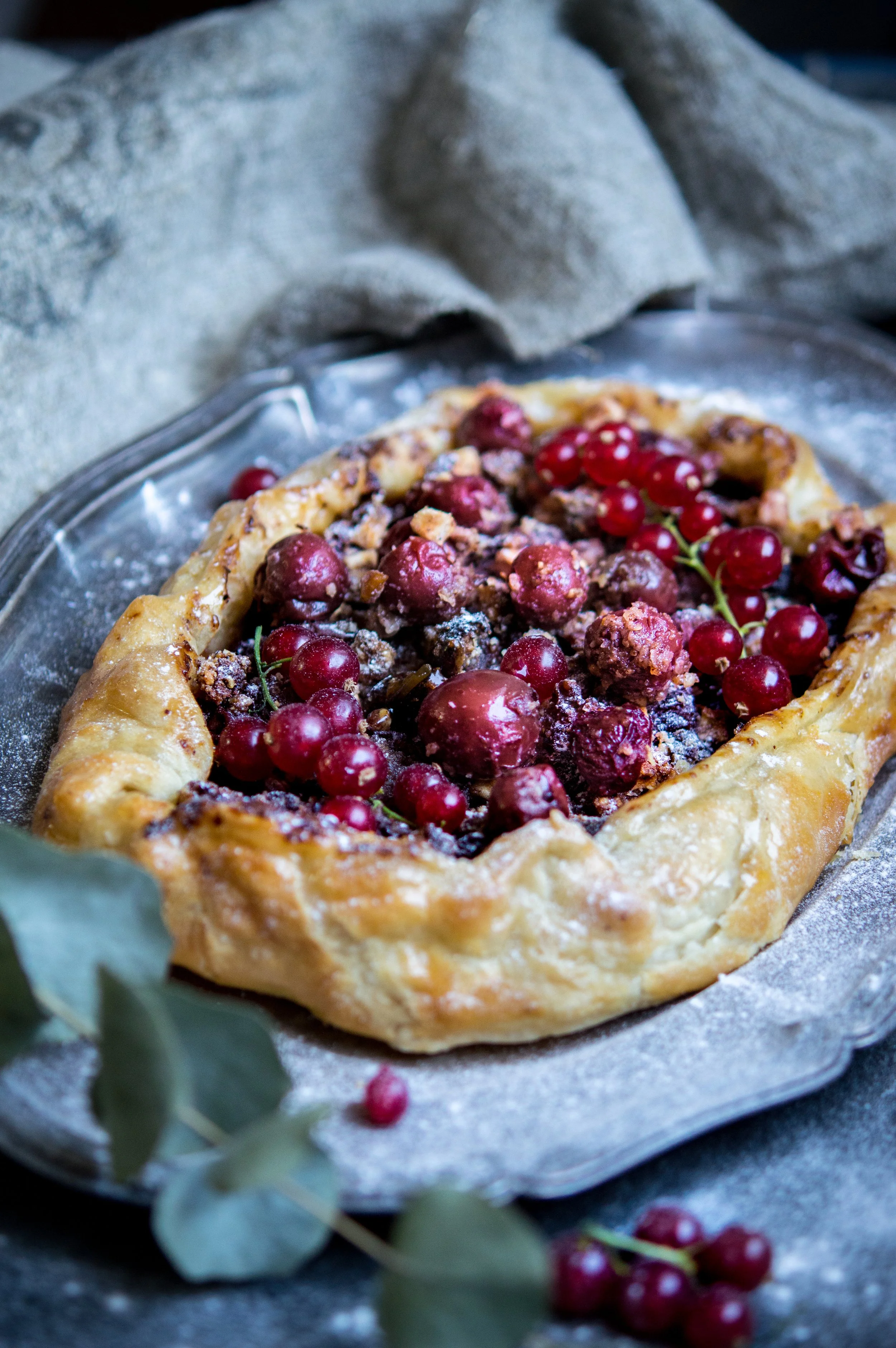 Berry and Pecan Galette