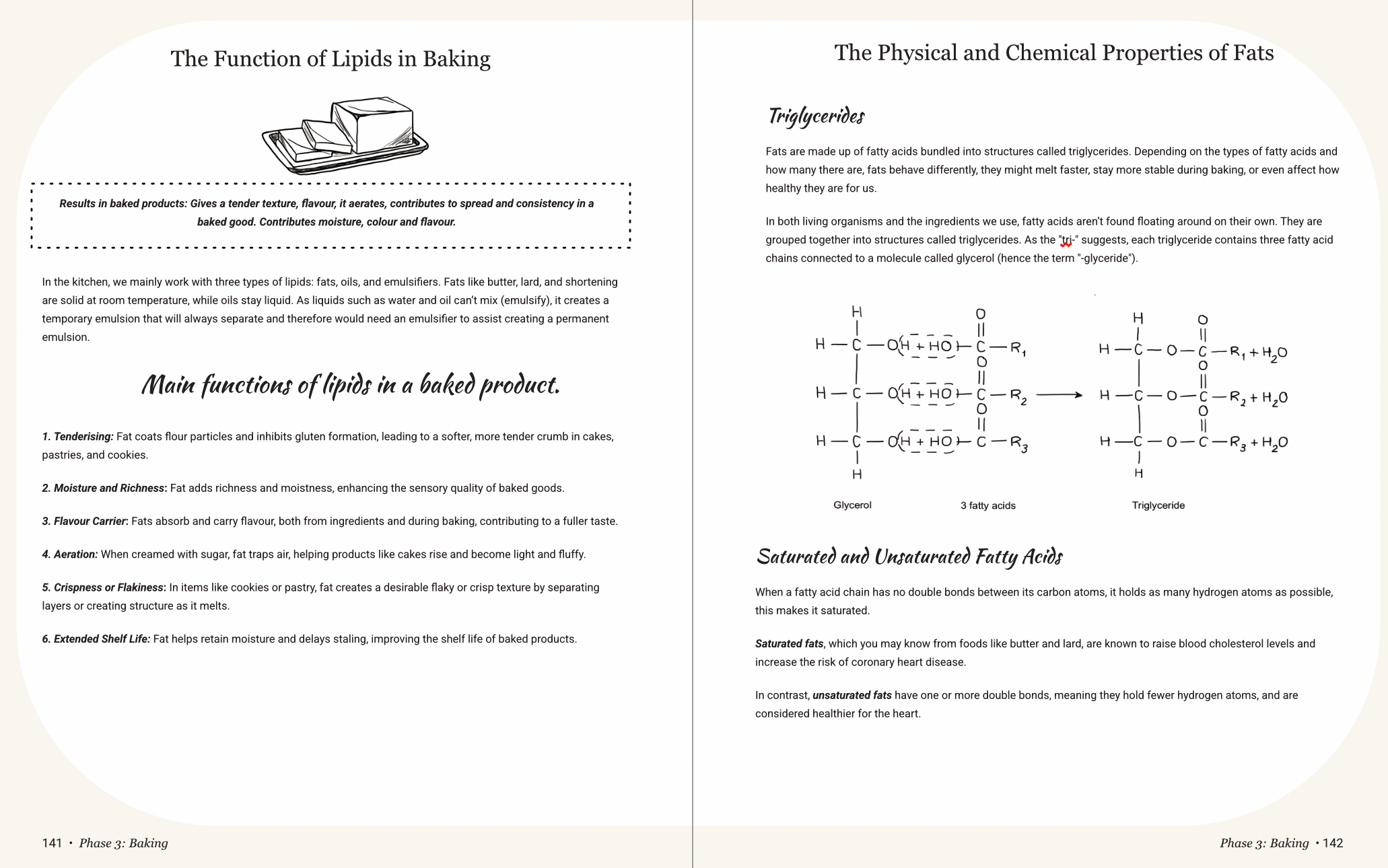 Our book titled "A Home Baker's Guide to Food Science" with illustrations, photos and loads of information about baking science, are online available on www.qspec.nl.
