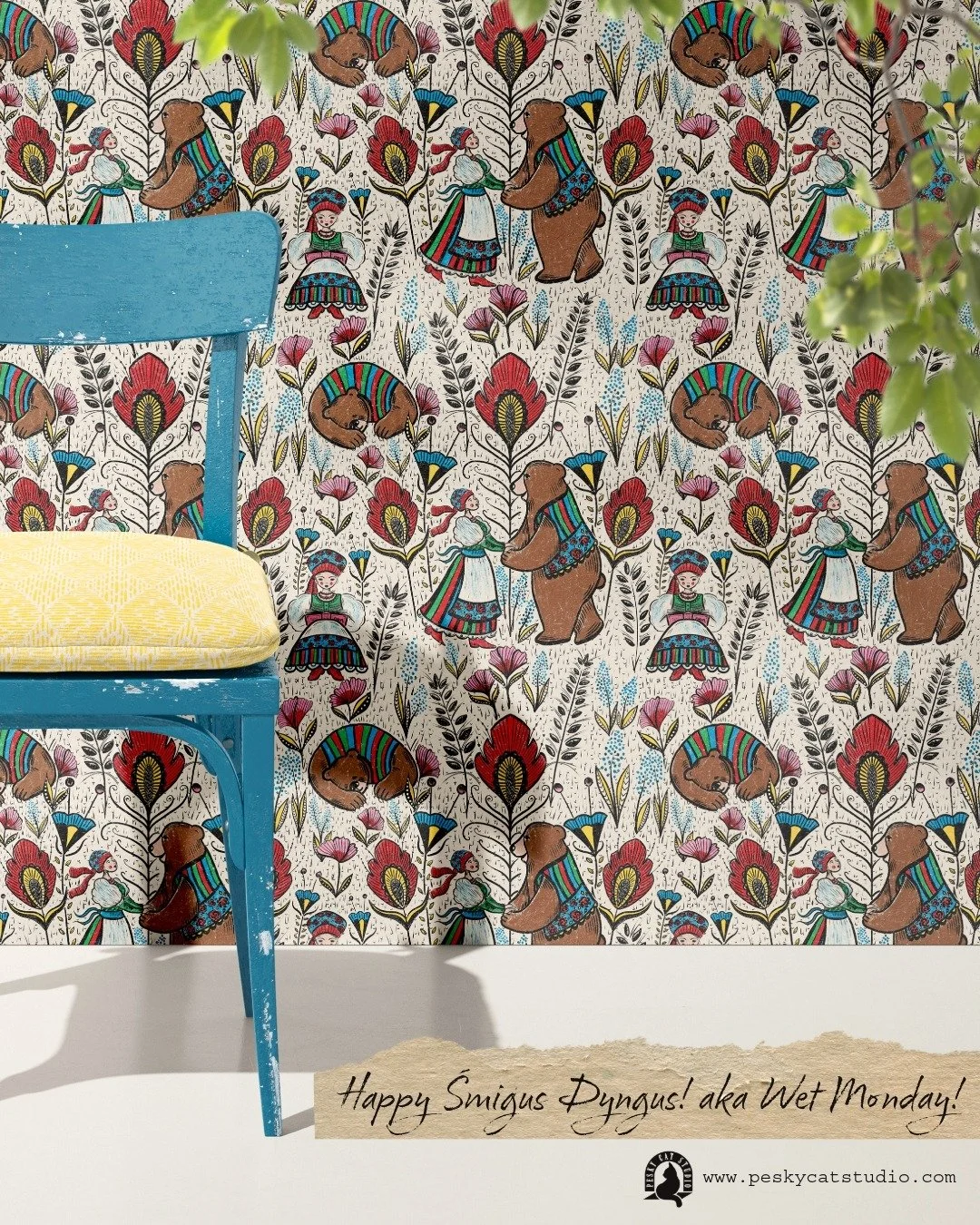 One of the funnest days in Polish pagan traditions is Easter Monday's Śmigus Dyngus, aka Wet Monday.

The most soaking wet day, with fire brigades spraying water on pedestrians, boys waiting for girls around the corner with buckets full of water, pou