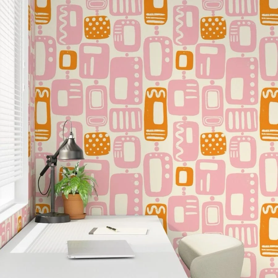 I experimented with uneven and textured and for a while this pattern just sat there in the background, chilling. But I love seeing you loving this as wallpaper! Please make sure to tag me in your renovations! I&rsquo;d love to see them 🩵

https://ww