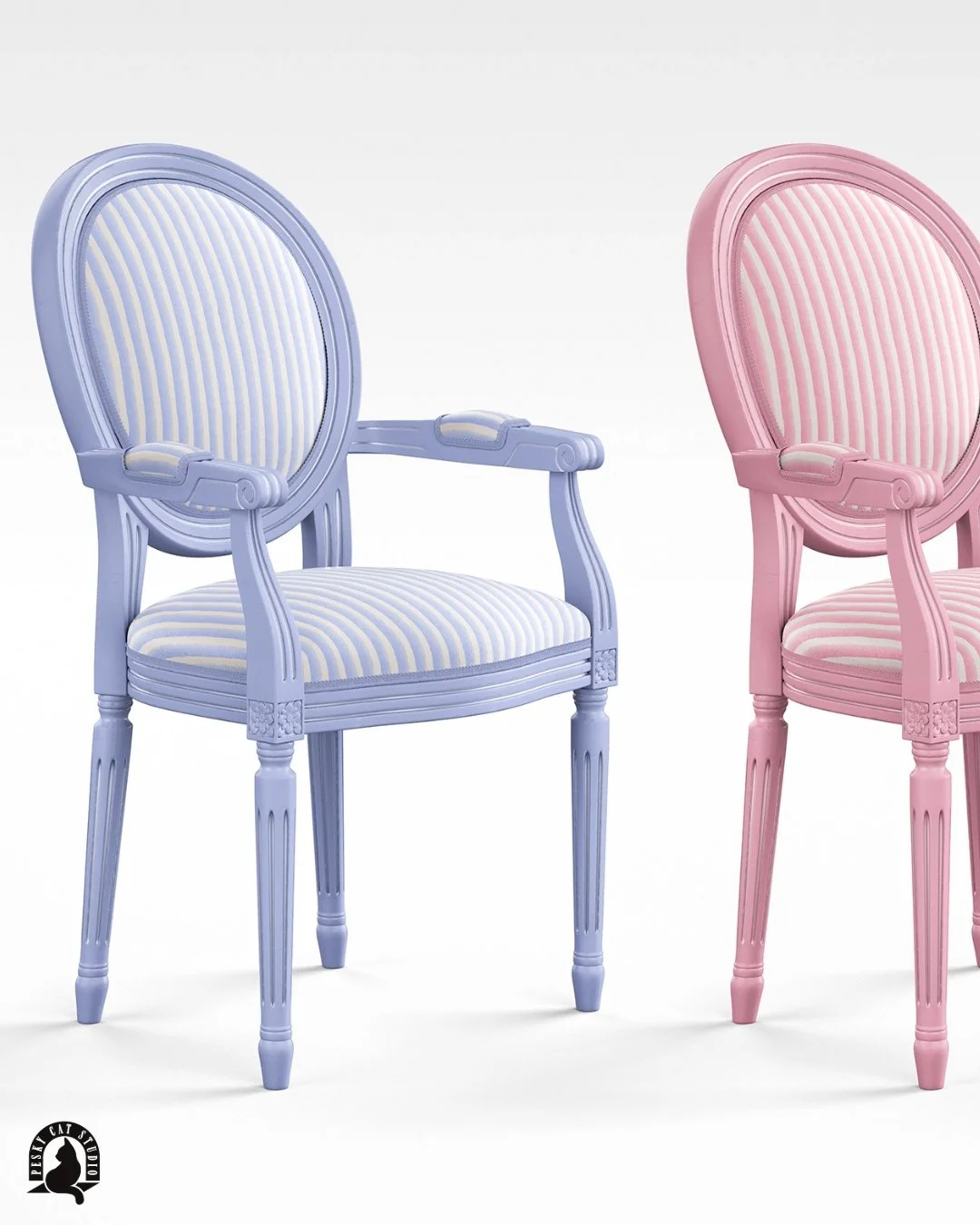 Marie Antoinette would not say no to these, for sure! 😃 Hooray for stripes 😍 
There are more colours available in my Spoonflower shop thanks to #blenderbonanza26 

@spoonflower
@creatsyofficial 
#blenderpattern #stripes #verticalstripes #beachhomed