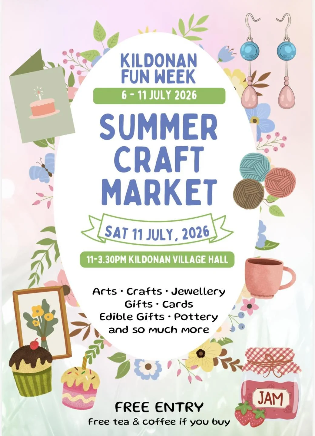 Kildonan Hall Craft Fair - part of the Fun Week