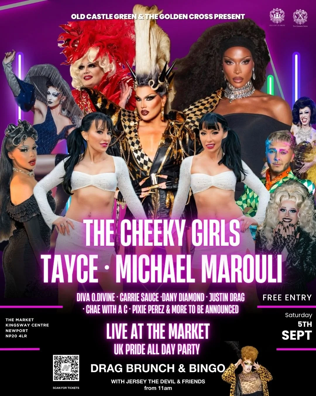 LIVE AT THE MARKET UK PRIDE ALL DAY PARTY