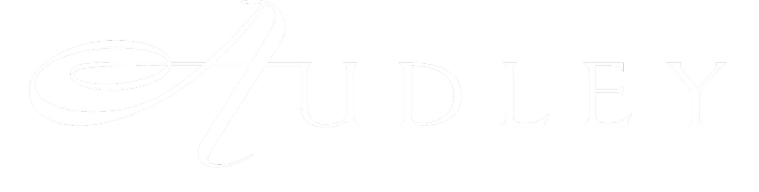 The word "Audrey" written in white cursive and uppercase font on a black background.