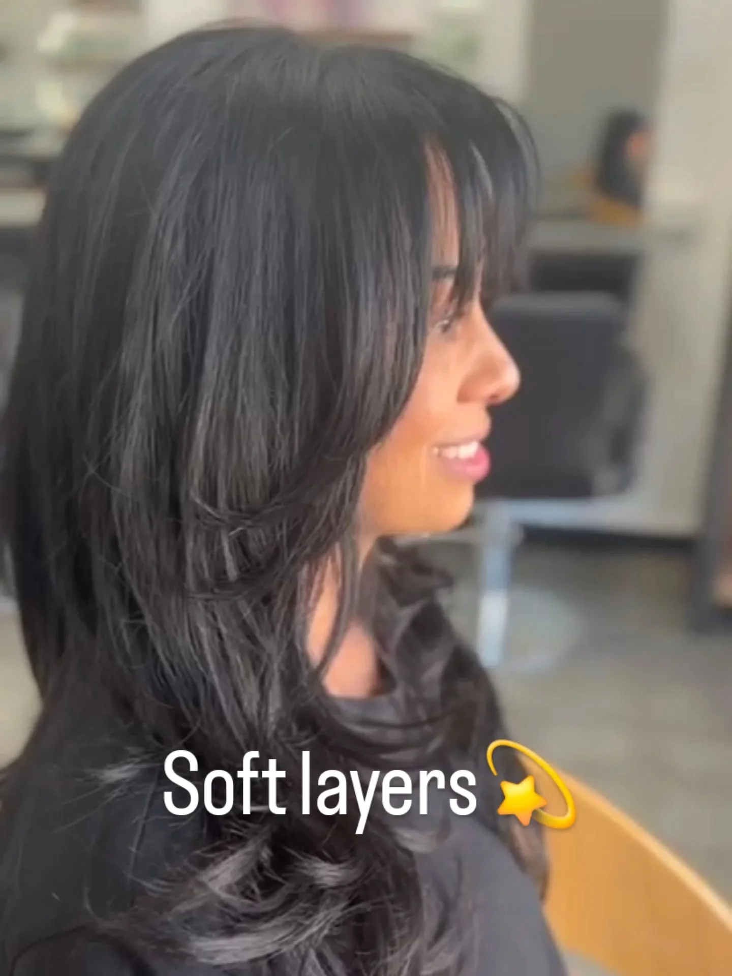 90s layers. A fresh fringe. And that effortless shine ✨

This is what happens when your cut is designed for your face, not just trends.
At New Edge Hair &amp; Beauty, we focus on shape, movement and wearability  so your hair looks just as good on day