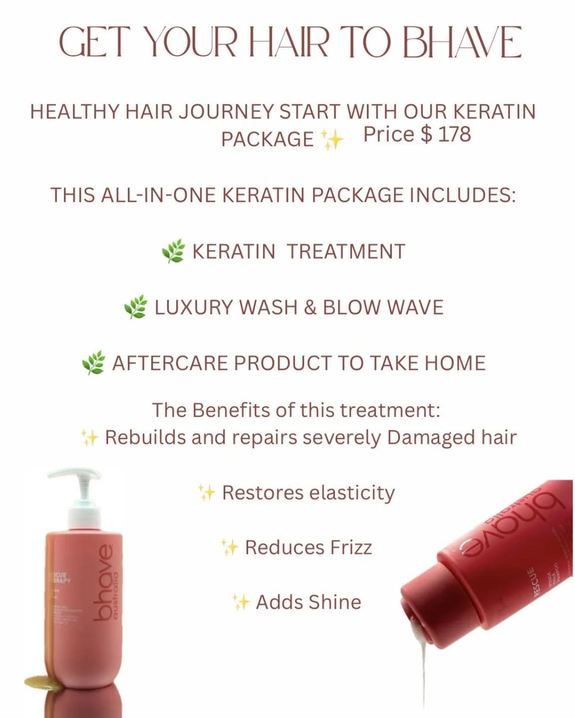 🚨 RESCUE THERAPY - THE TREATMENT THAT TAKES HAIR FROM STRESSED TO OBESESSED 

Your hair speaks... sometimes it just needs a little translation.

From brittleness to breakage, there are clear  signs your strands are crying for a Rescue Treatment 

💥