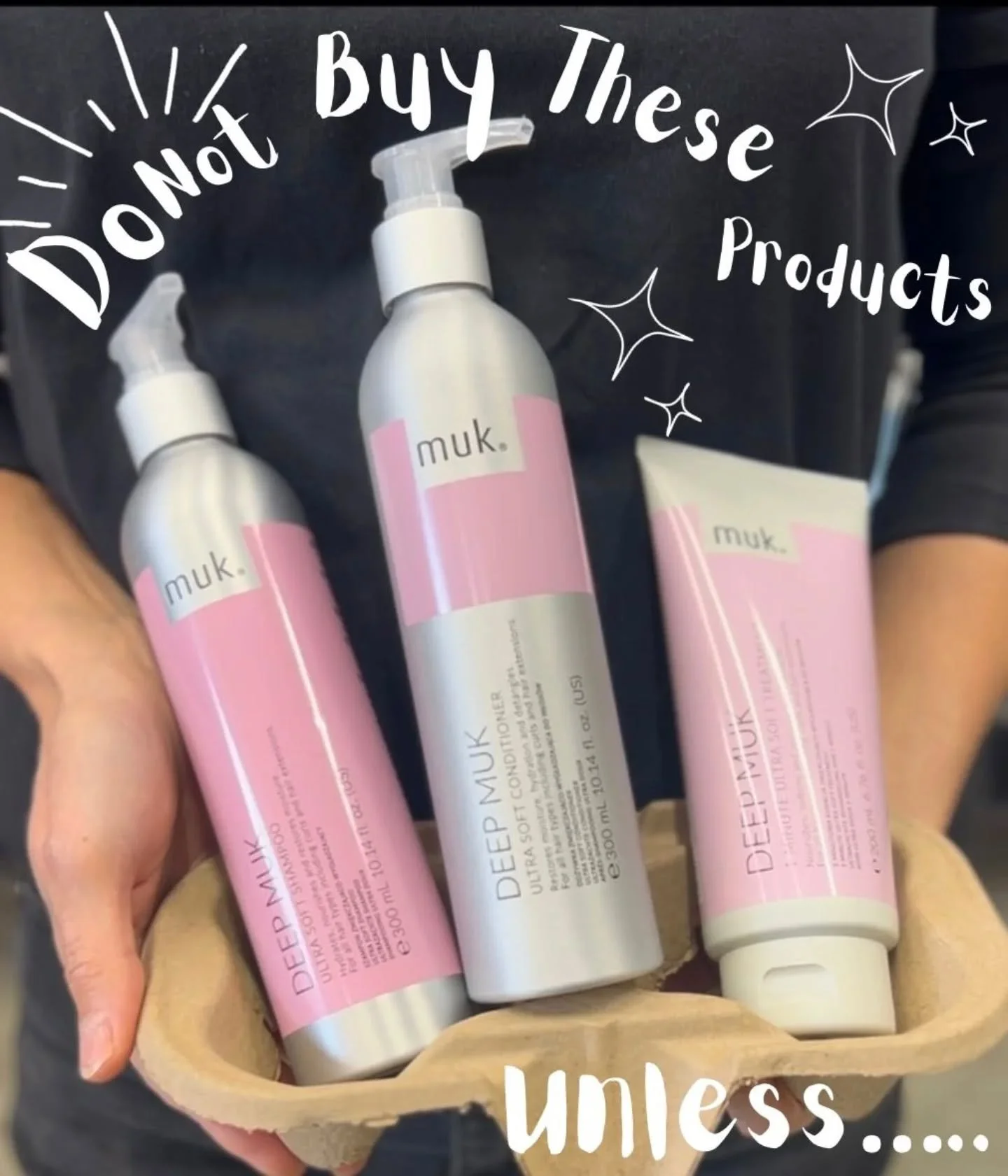 Don't buy these..... unless you want salon- worthy hair every single wash 👀✨️ 

Keep an eye out over the next few weeks as we share our favourites, and don't forget to ask your stylist for personalised recommendations on your next visit 💇&zwj;♀️