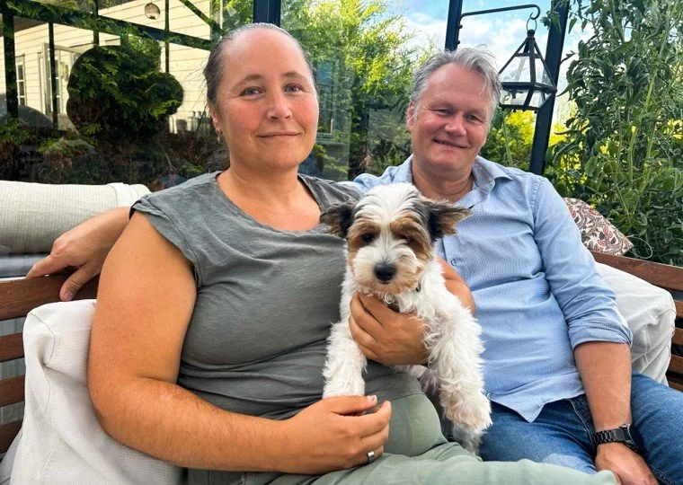 Camilla og Terje ved Fatigueklinikken
