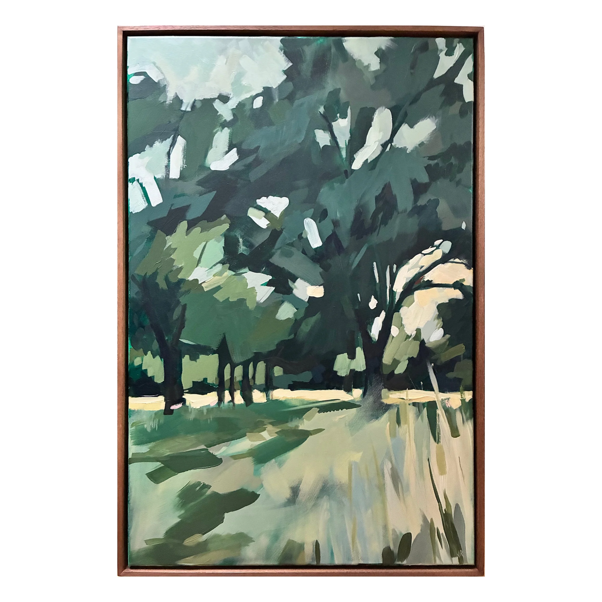 The end of summer 1, acrylic on canvas, 120x100cm