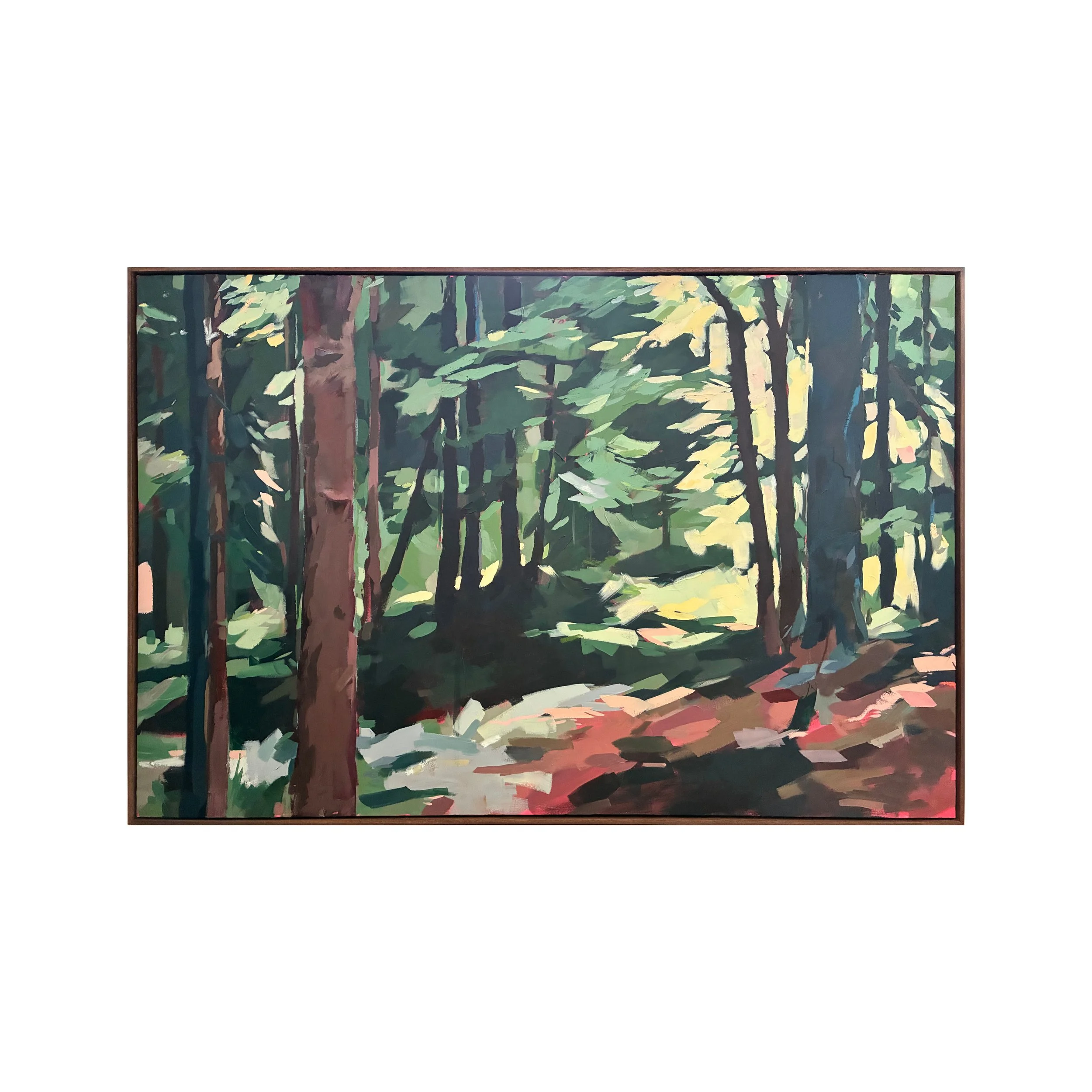 Enlightenment, acrylic on canvas, 200x100cm