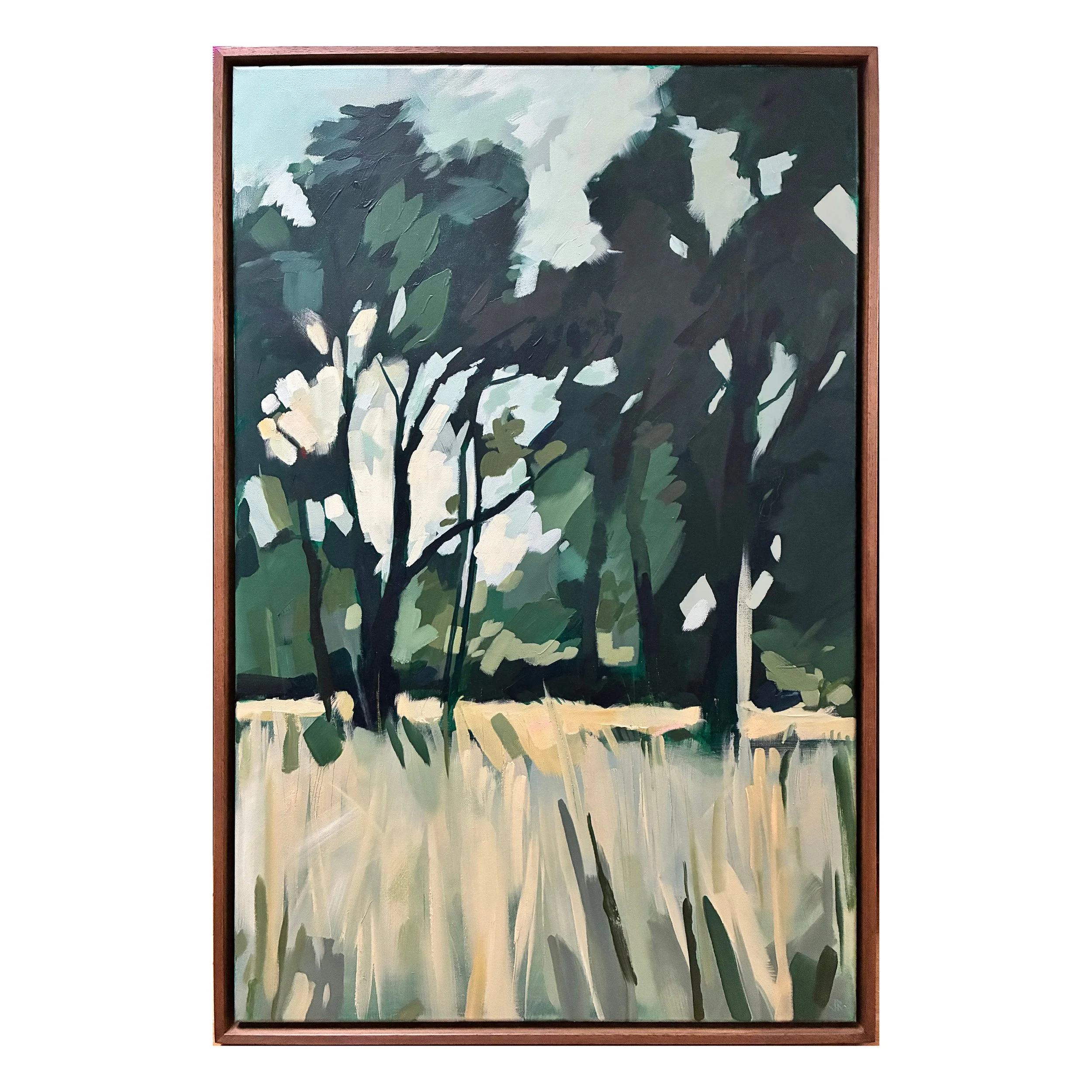 The end of summer 2, acrylic on canvas, 120x100cm