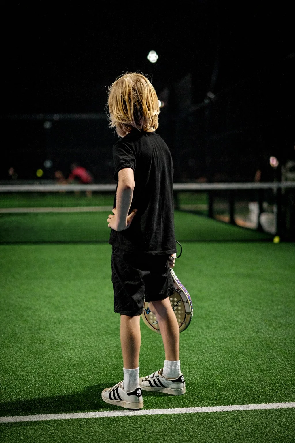 Barnträning på Ulricehamns pladelplace