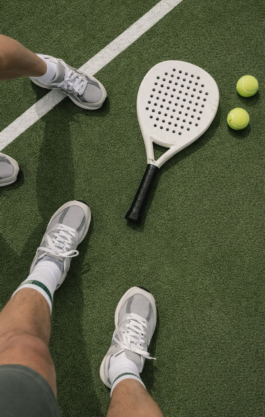 Seriespel med dins vänner på padelbanan