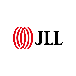 JLL logo with red and black design
