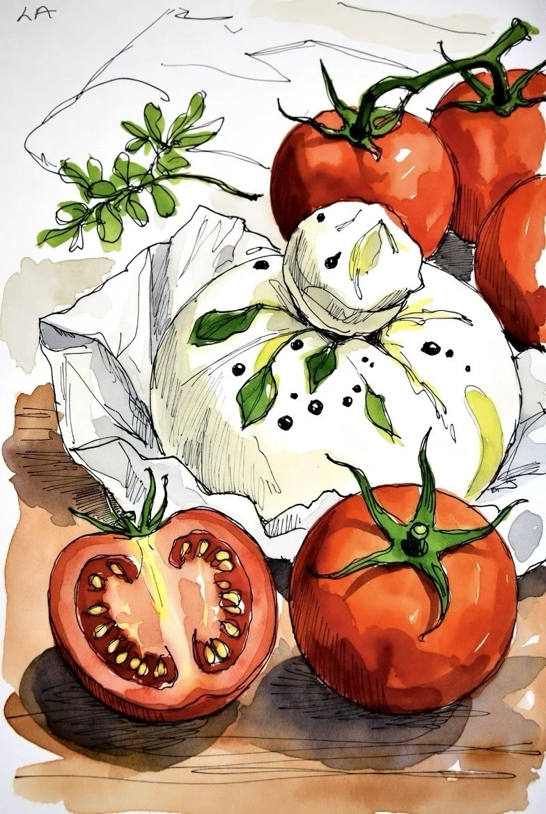 Tomato and Burrata
