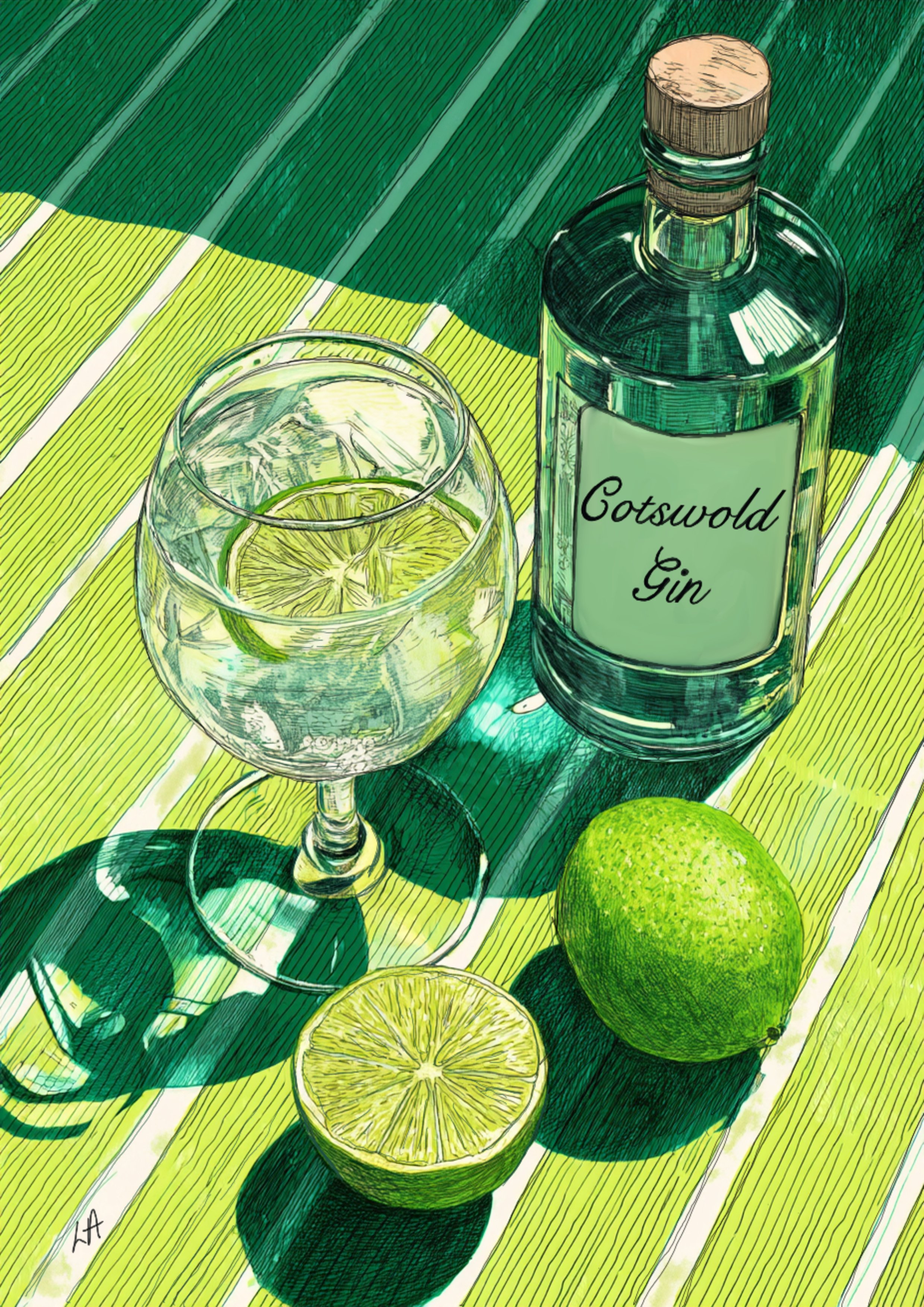 Gin and tonic