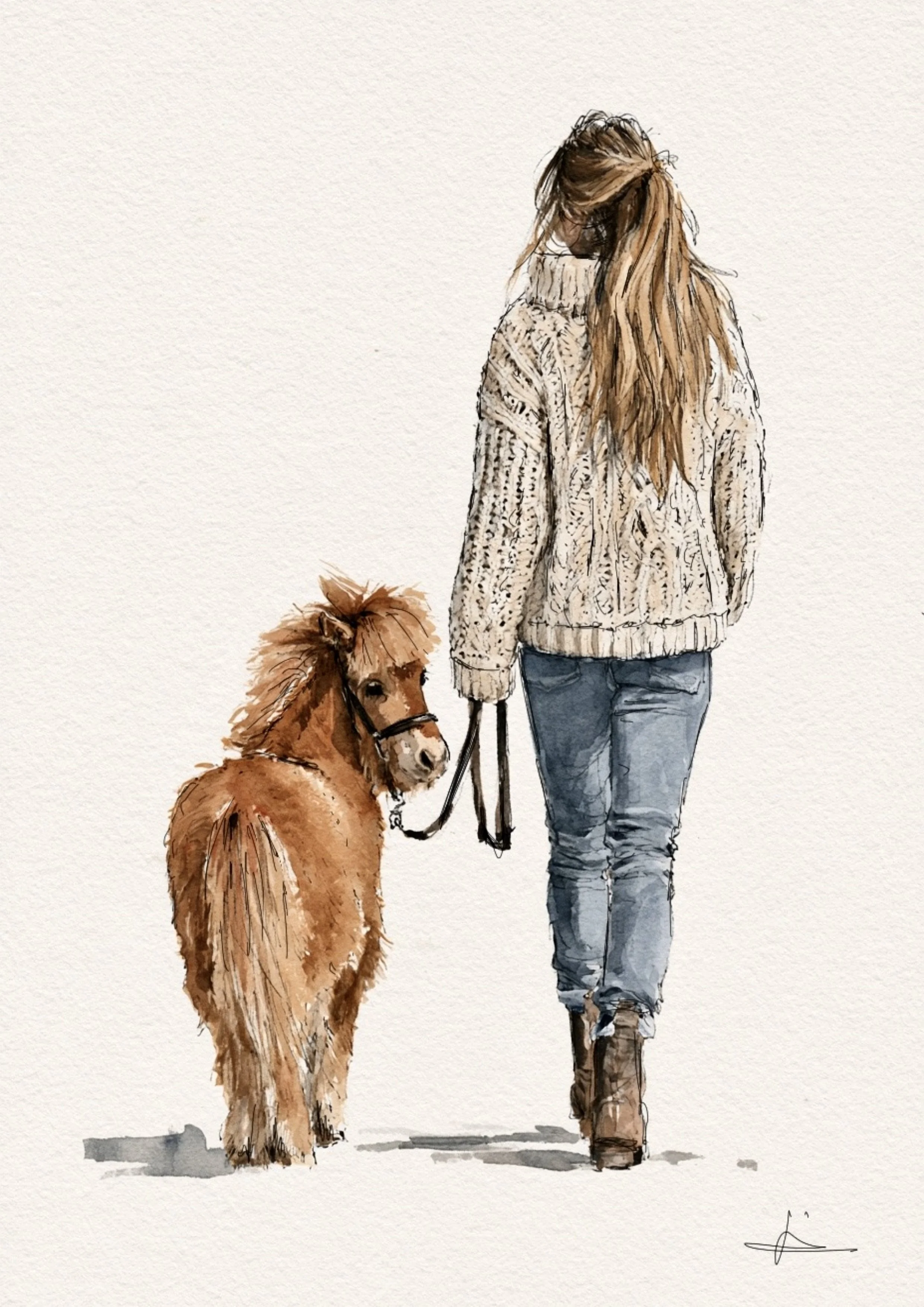 Walking the shetland