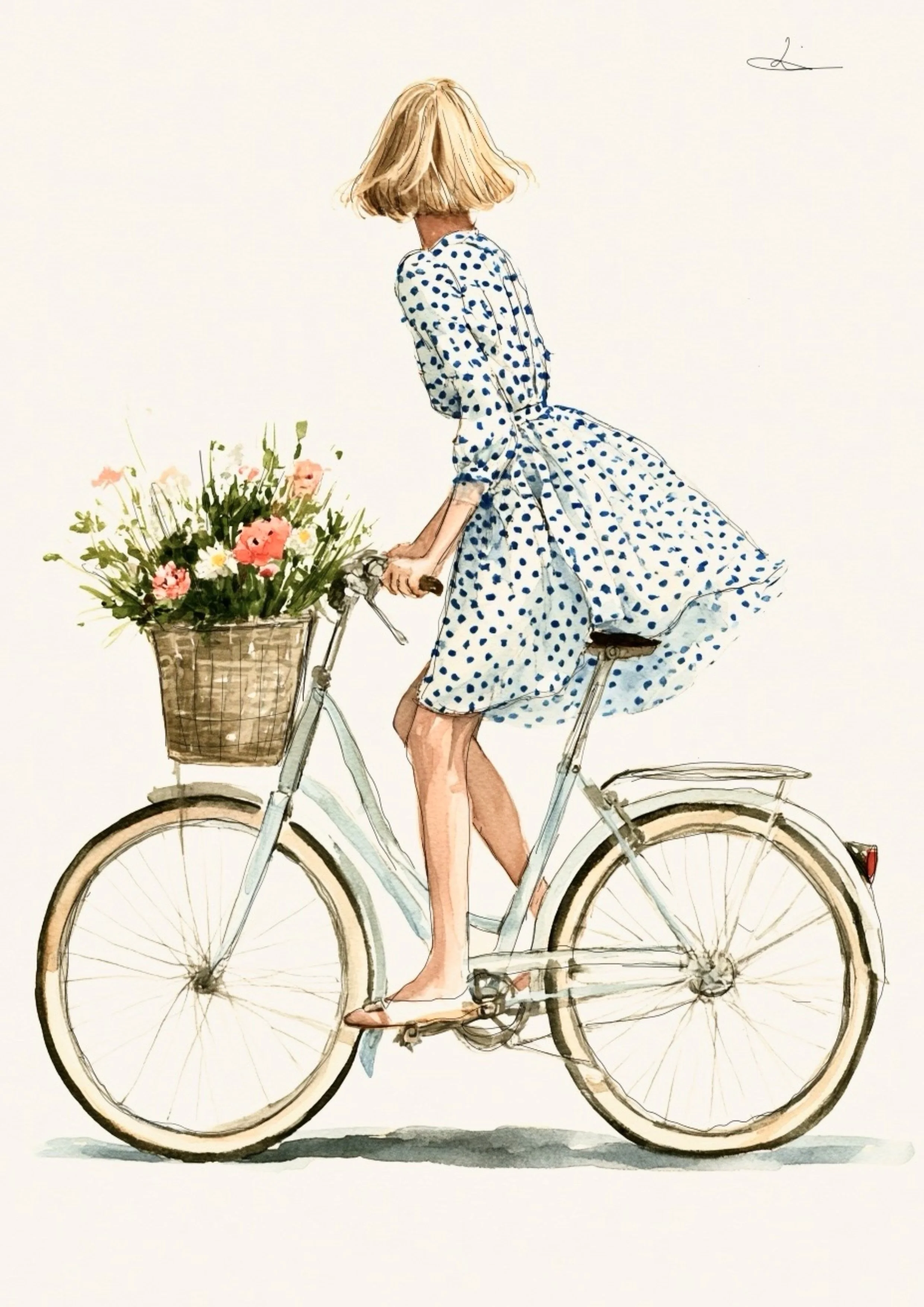 Flowers on the way