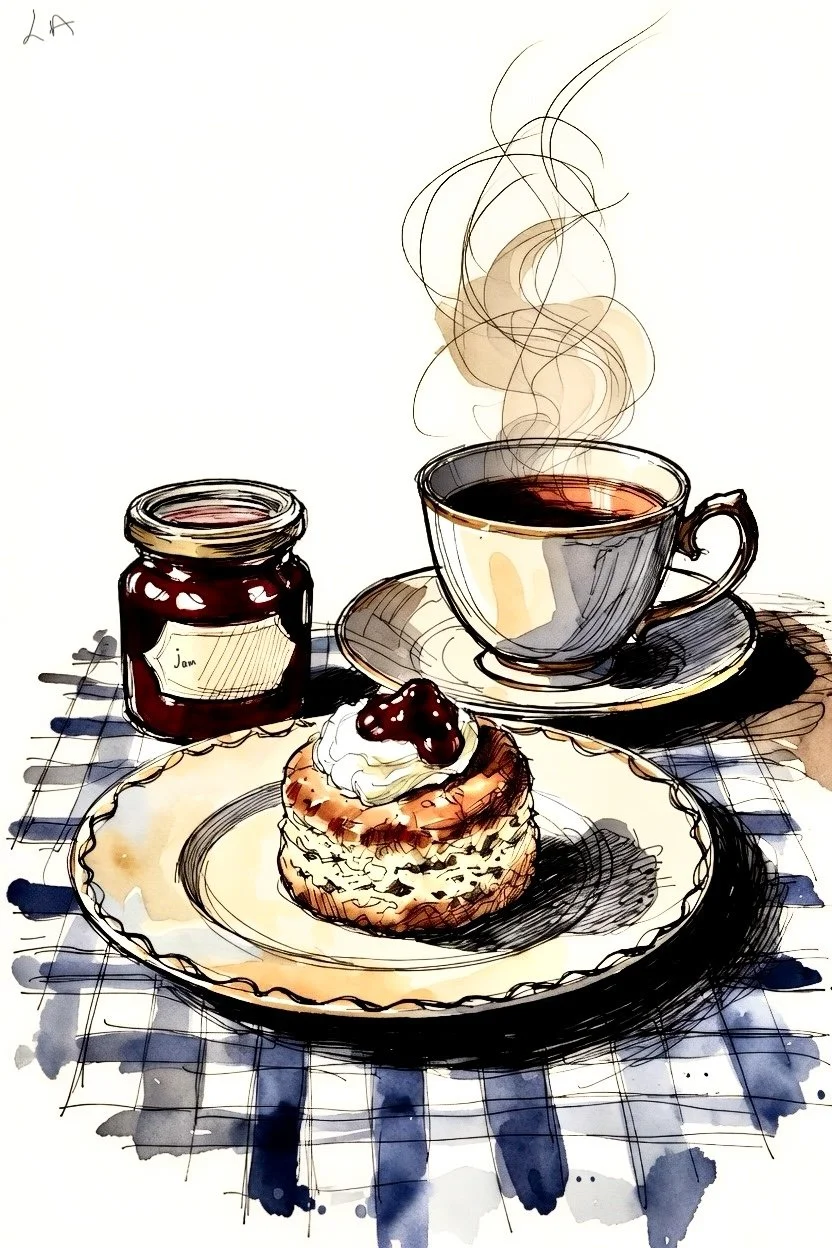Cream Tea for one