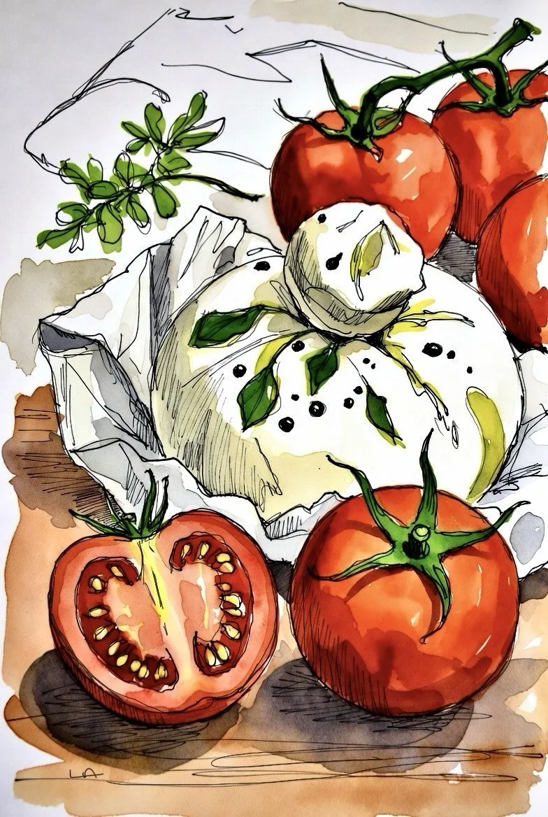 Tomato and Burrata
