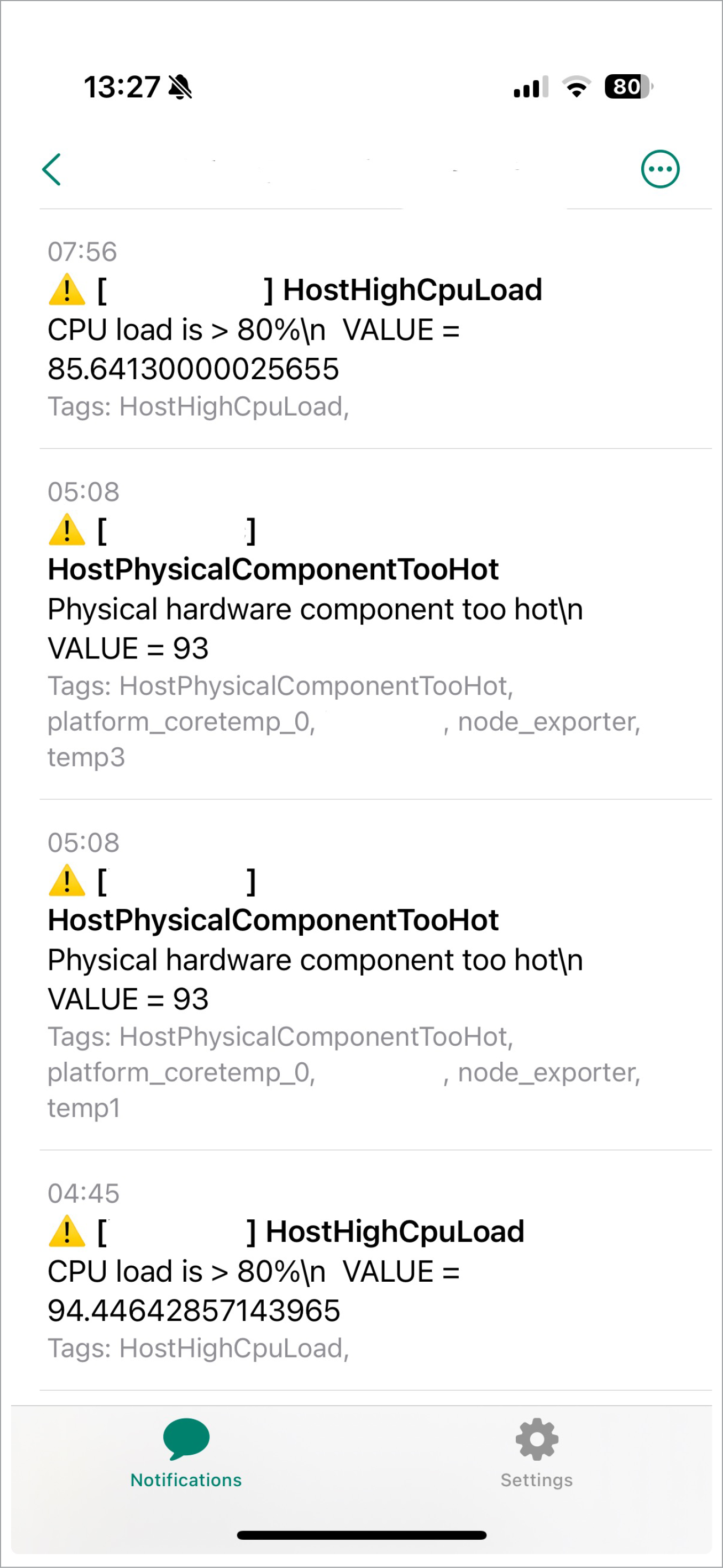 Pushnachrichten via ntfy.sh