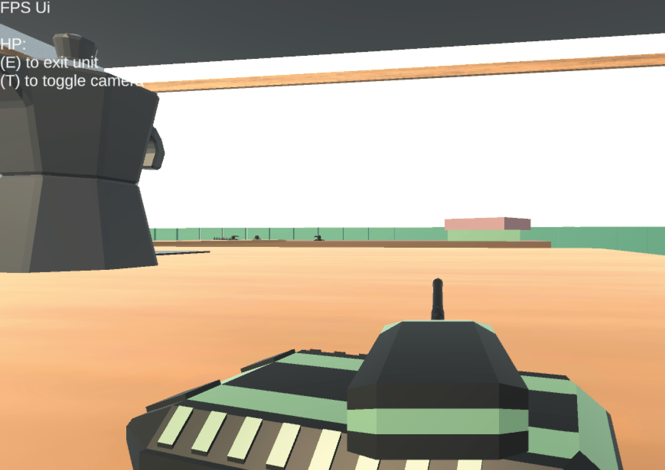 Ein RTS/FPS-Hybrid als Prototyp. Praktisch: Parallel lernte ich auch viel über Blender