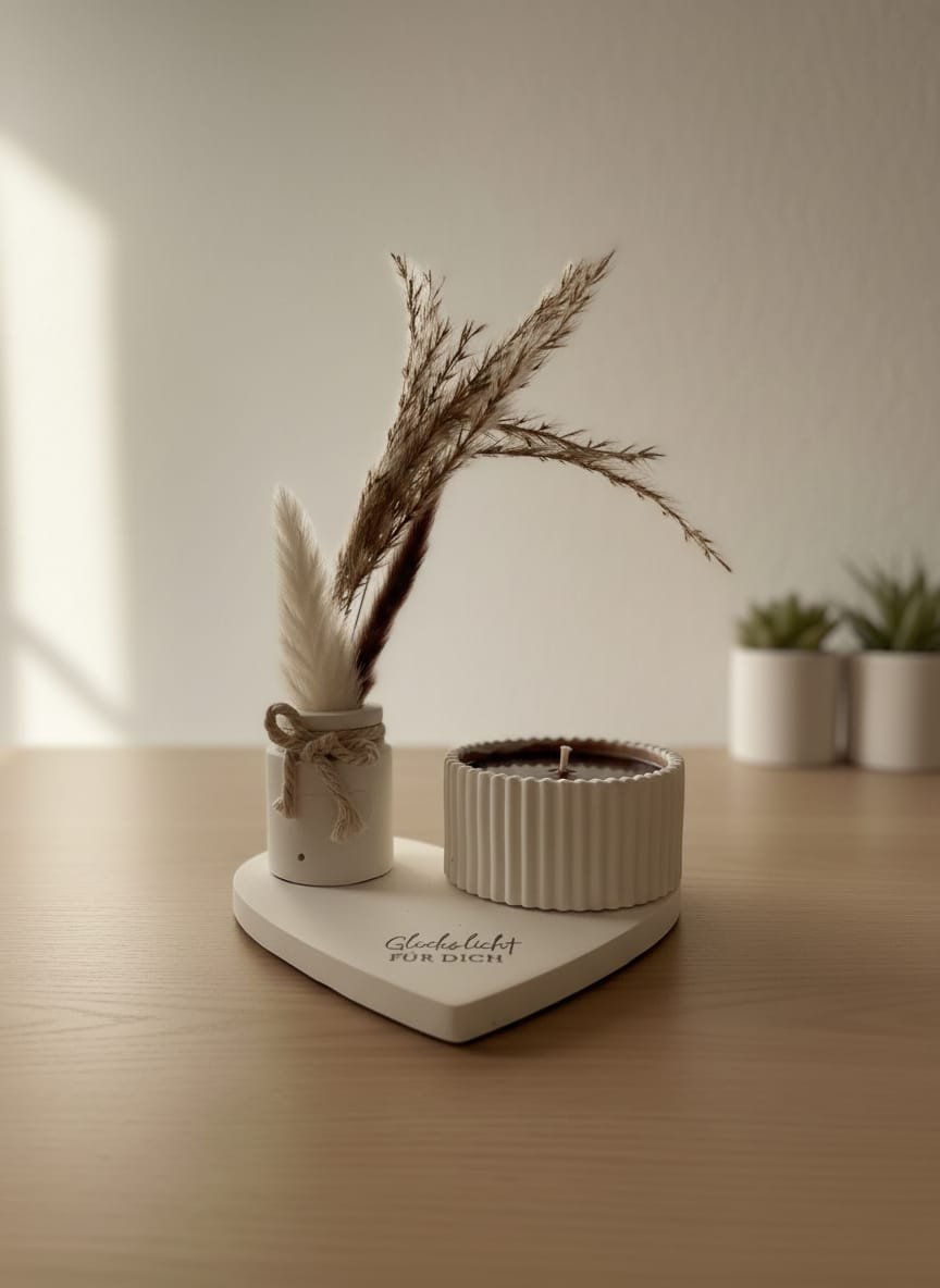 028 Geschenkset mit Gelkerze ab 15 €