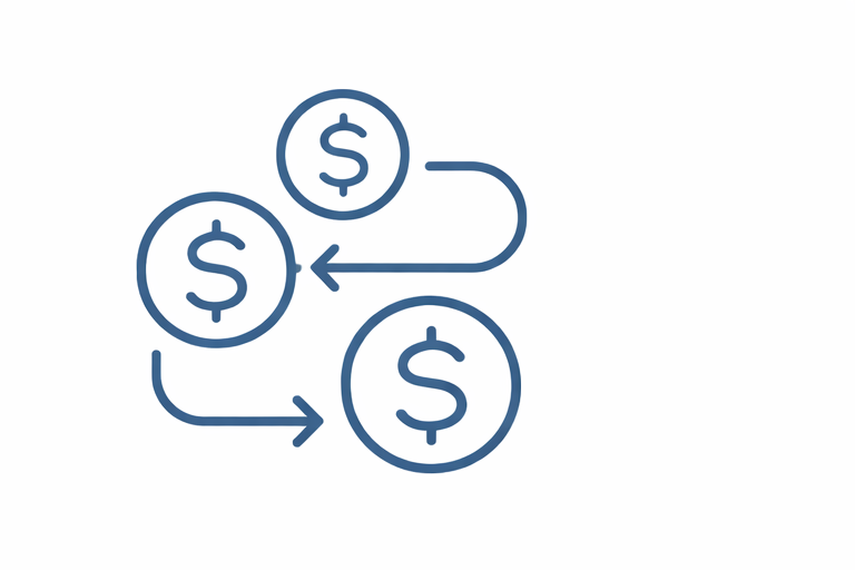 Cash flow visibility and working capital management iconCash flow visibility and working capital management icon Winnipeg Canada