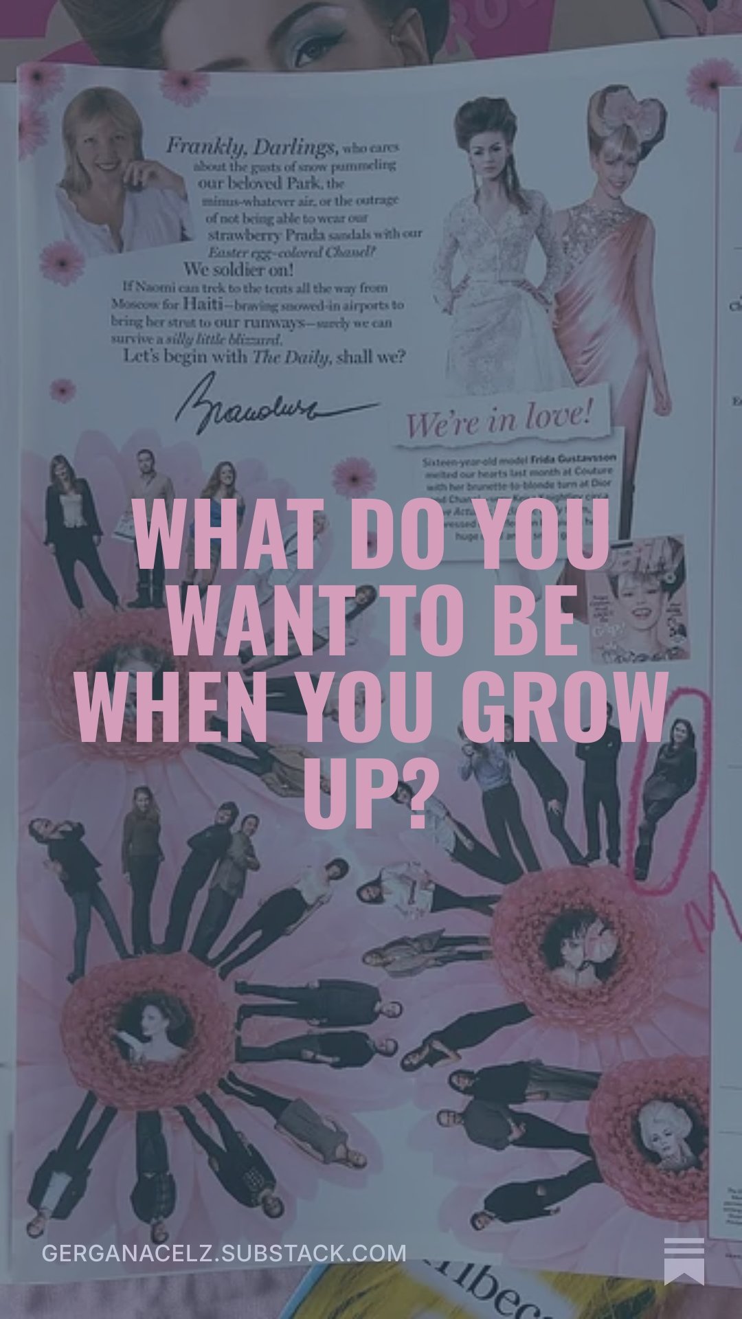 What do you want to be when you grow up?