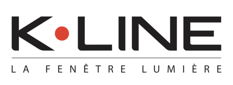 Logo de K-LINE avec le texte "LA FENÊTRE LUMIÈRE" en dessous